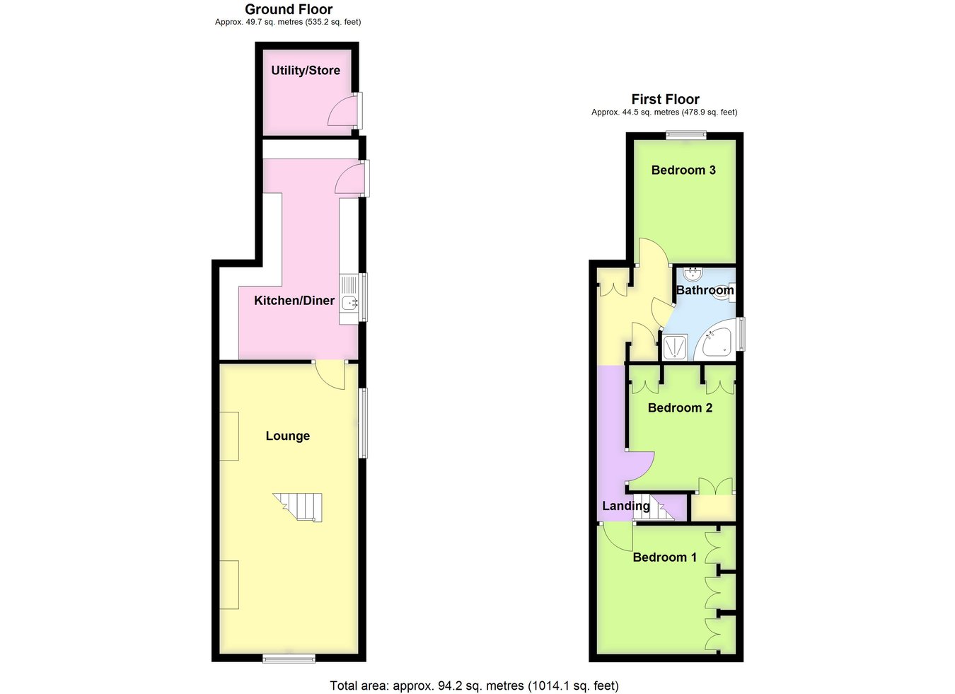 1 Covent Garden Cottage, Oak House Lane, Boston floorplan
