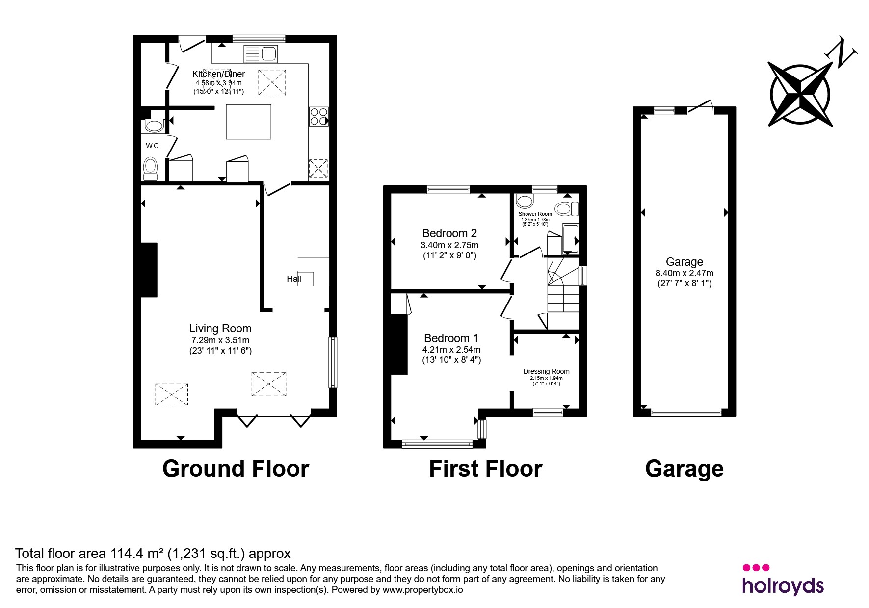 26, Southfield Road, Bingley floorplan