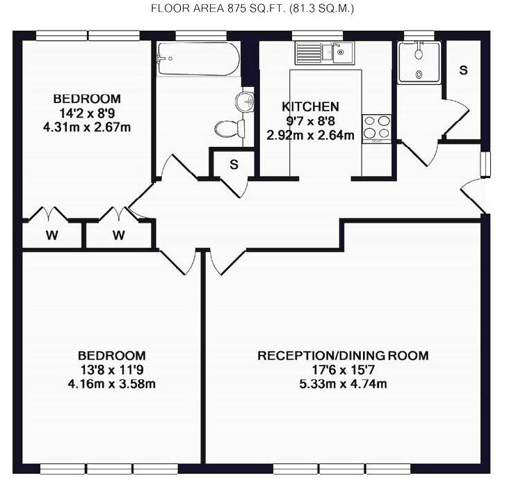 2 Bedrooms Flat for sale in High Street, Wimbledon Village, London SW19