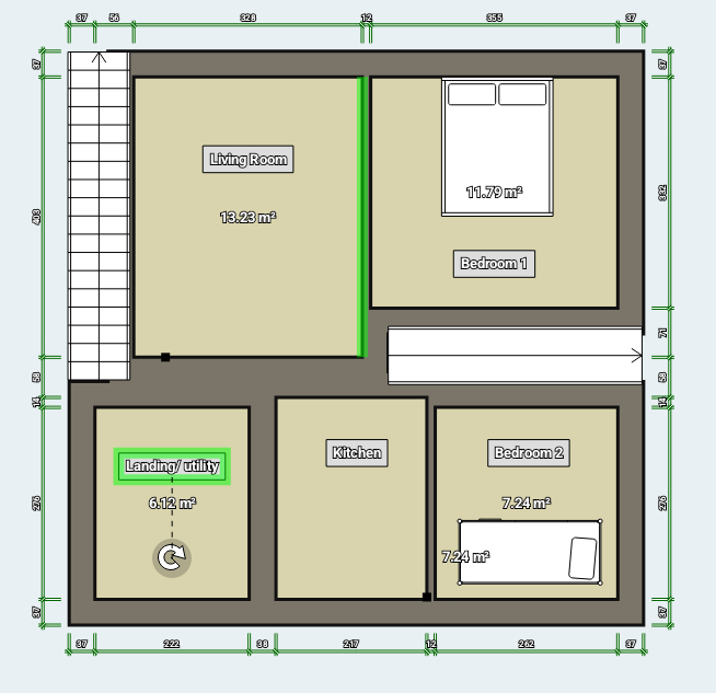 16, Eglwys Avenue, Pontypridd floorplan