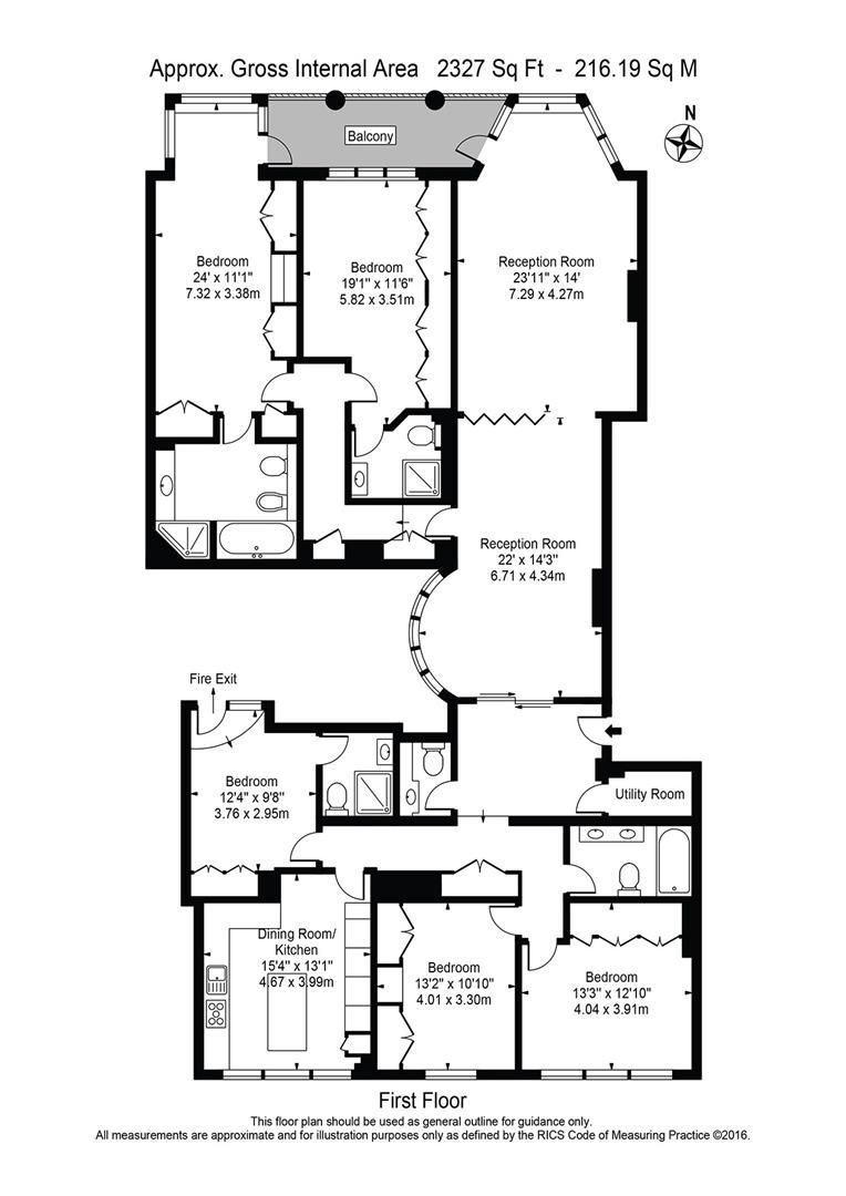 Flat 30, Parkside, London floorplan