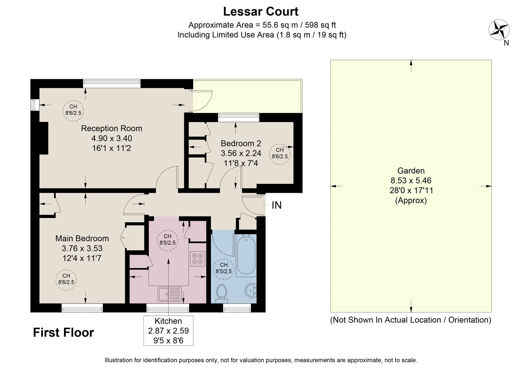 Flat 16, Lessar Court,, Lessar Avenue, London floorplan