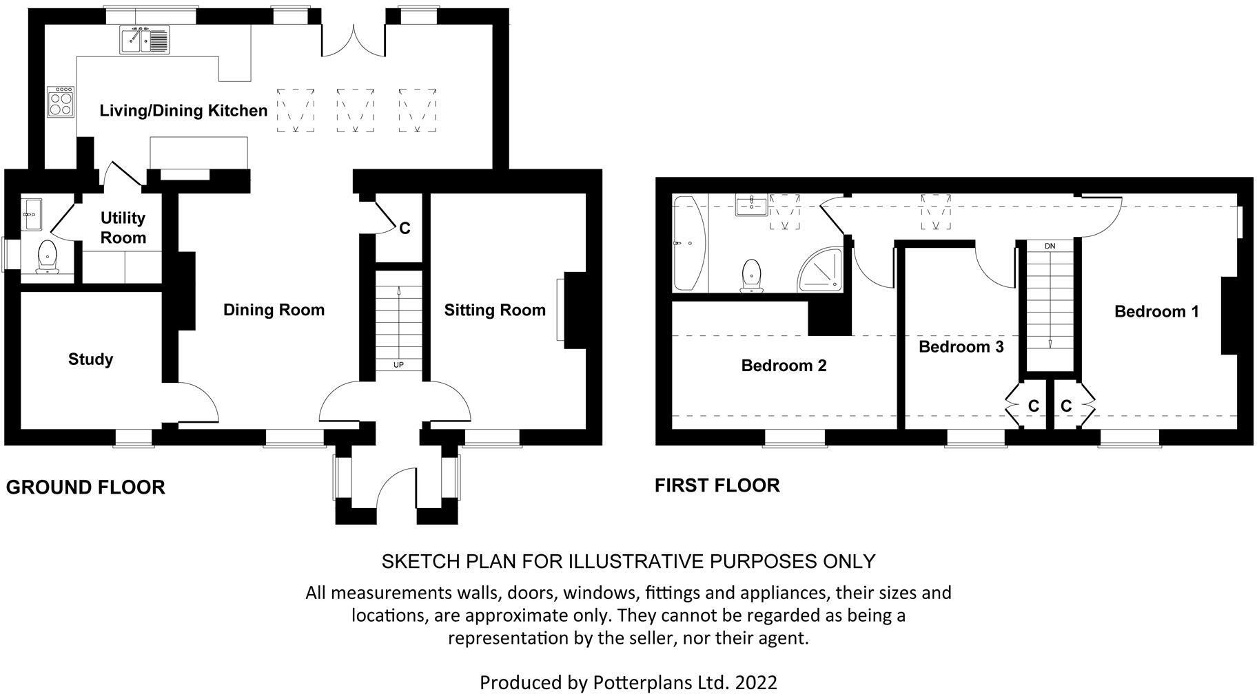 94 Main Road, Newark floorplan