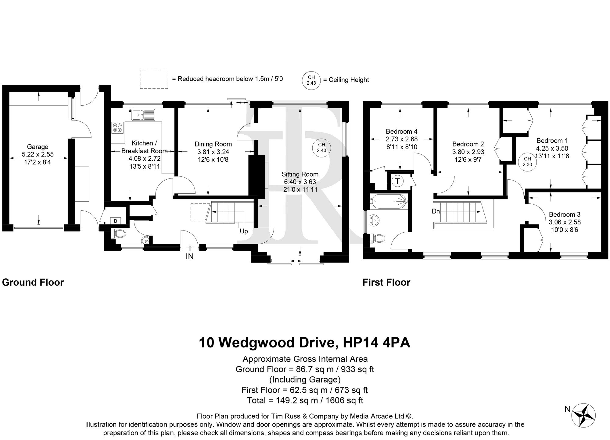 10 Wedgwood Drive, High Wycombe floorplan
