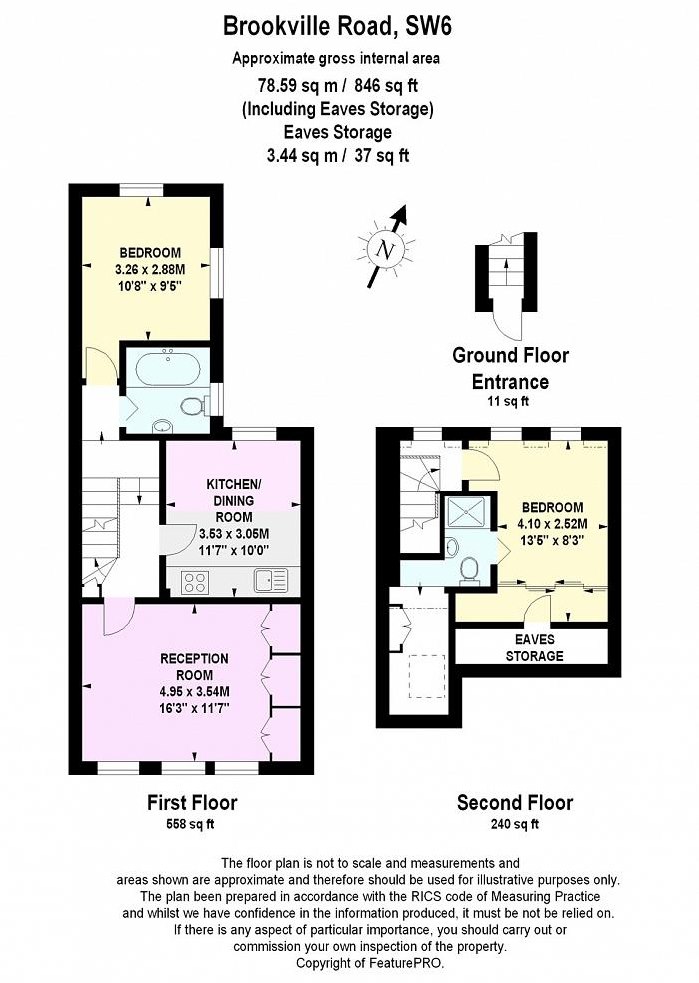 2 Bedrooms Flat to rent in Brookville Road, Fulham, London SW6