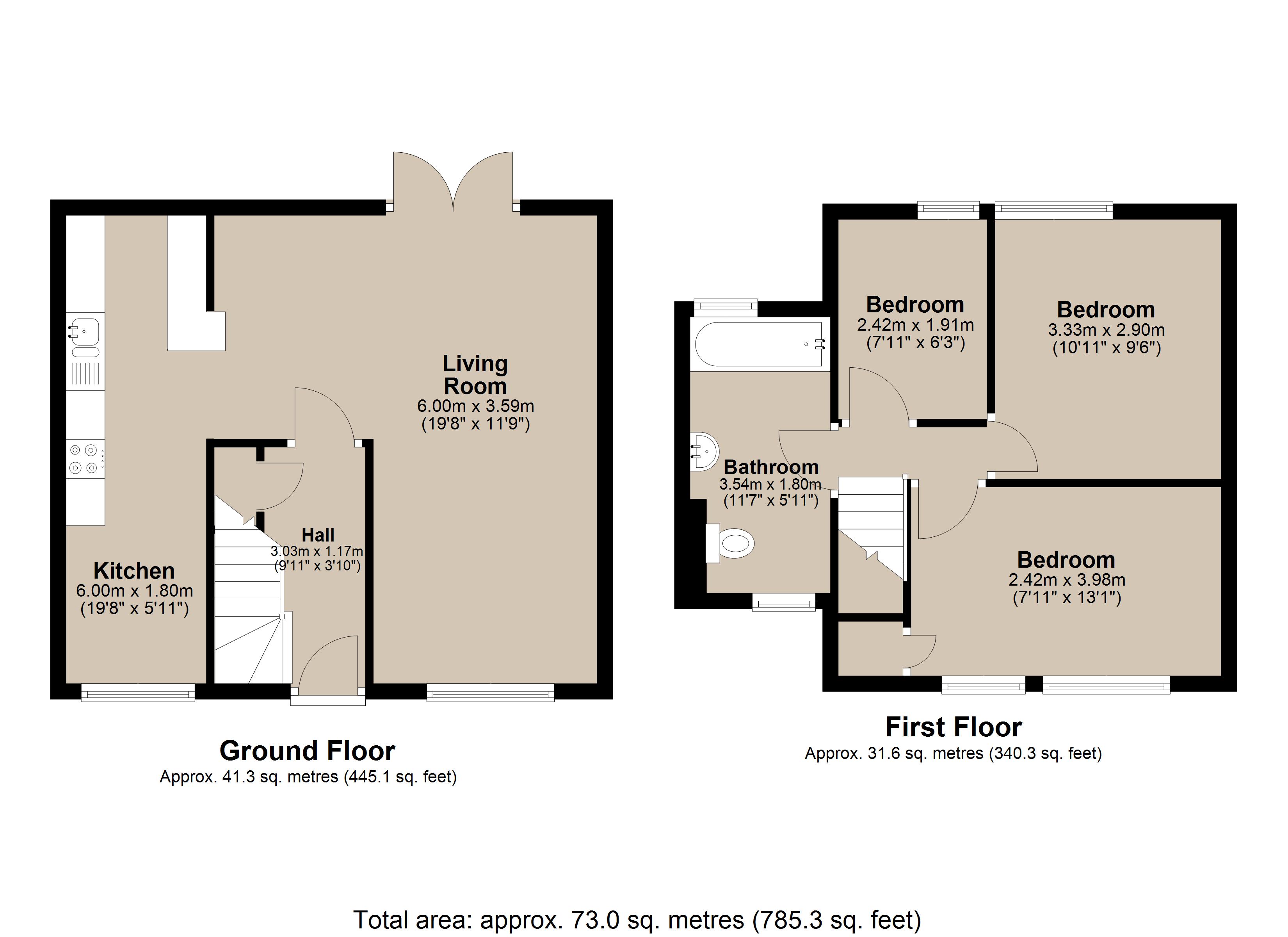 18, Norham Road, Tyne and Wear floorplan