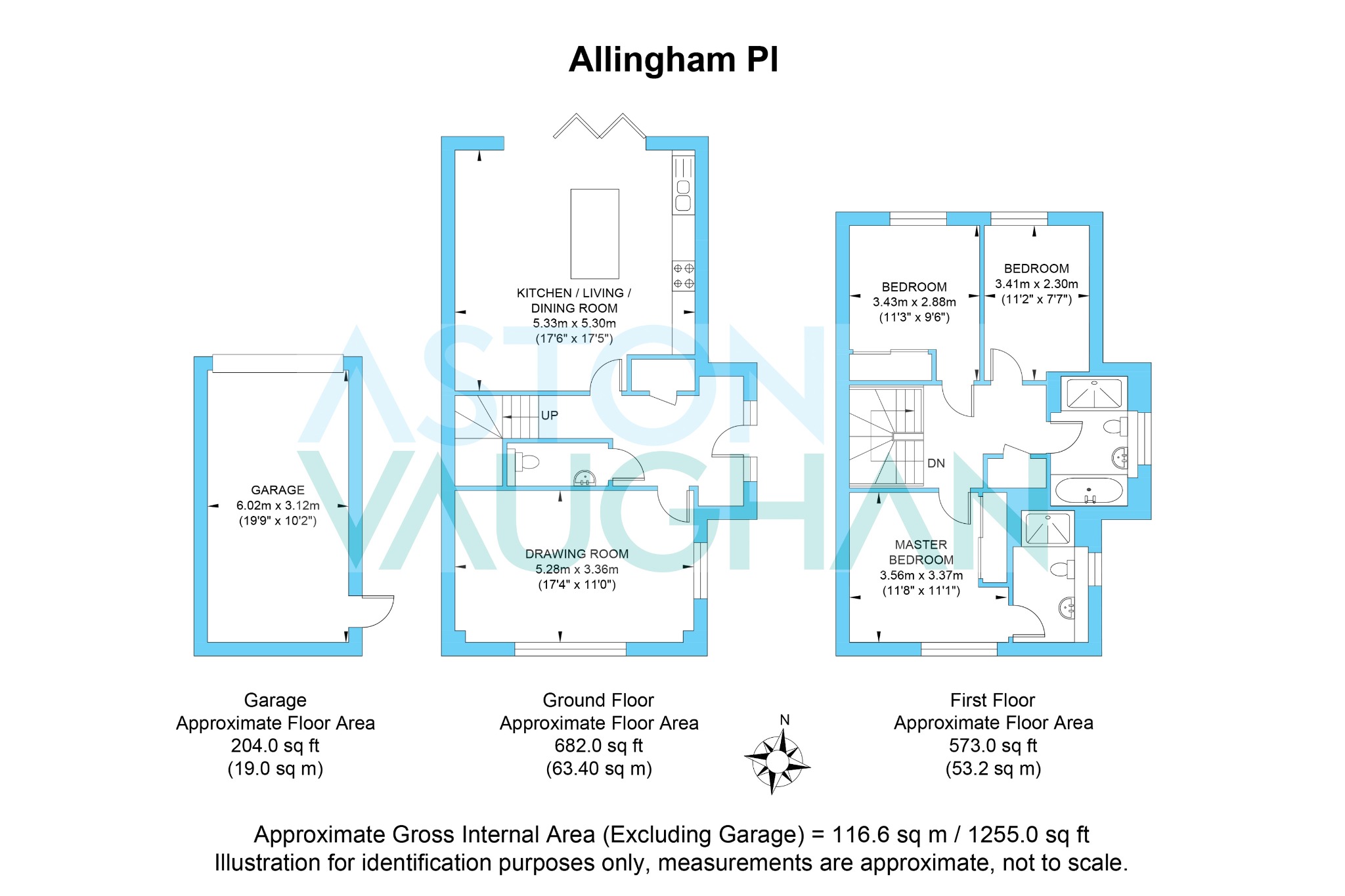 43, Allingham Place, Brighton floorplan