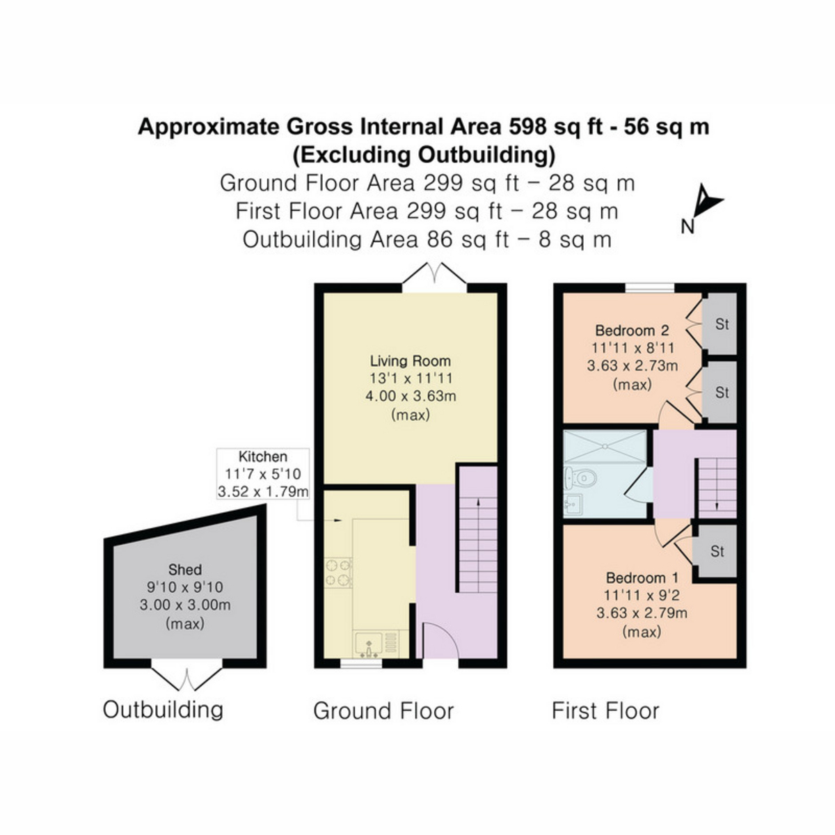 55, Wensum Drive, Didcot floorplan