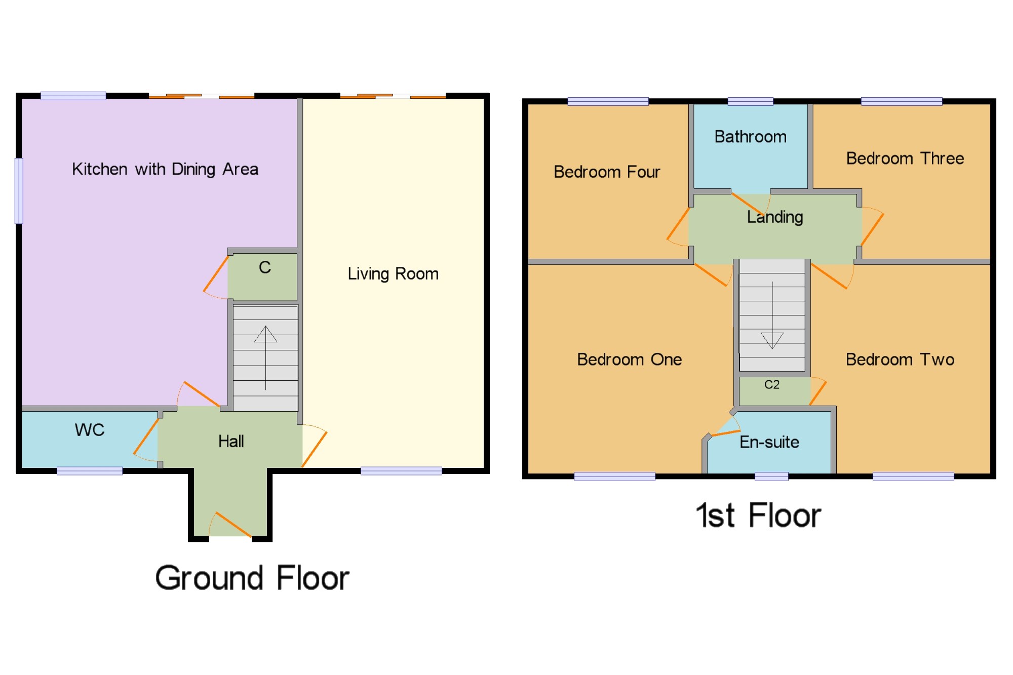 4 Bedrooms Detached house for sale in Orchard Close, Fernhill Heath, Worcester, Worcestershire WR3