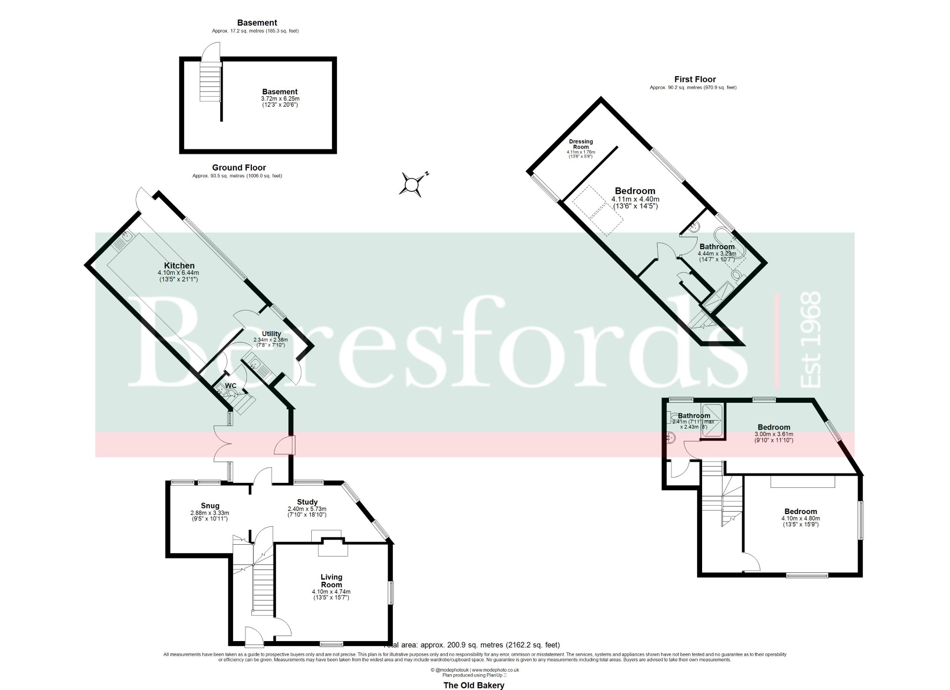 The Old Bakery, 15, North Street, Essex floorplan