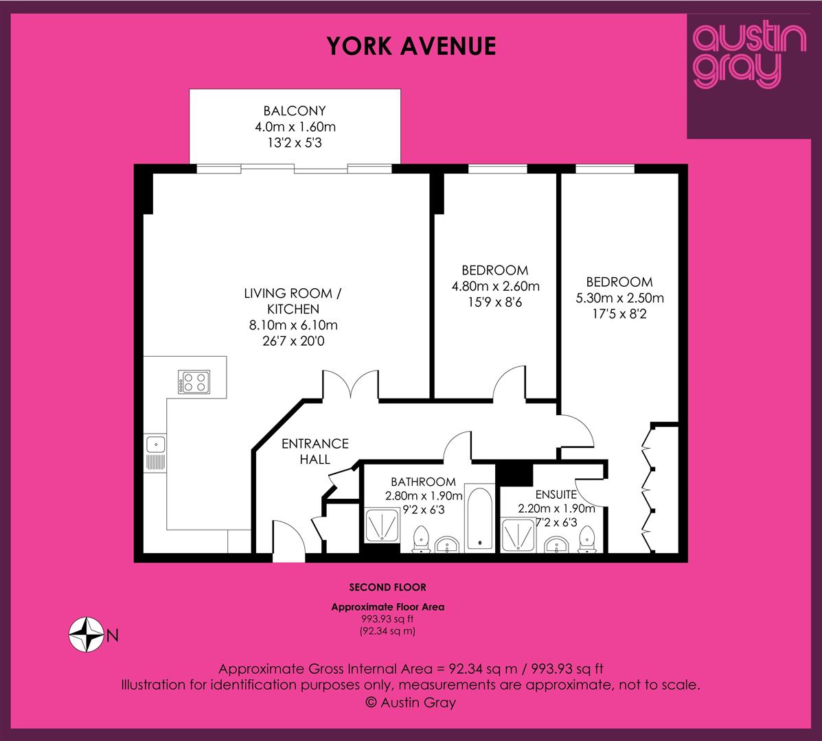 York Avenue, Hove floorplan