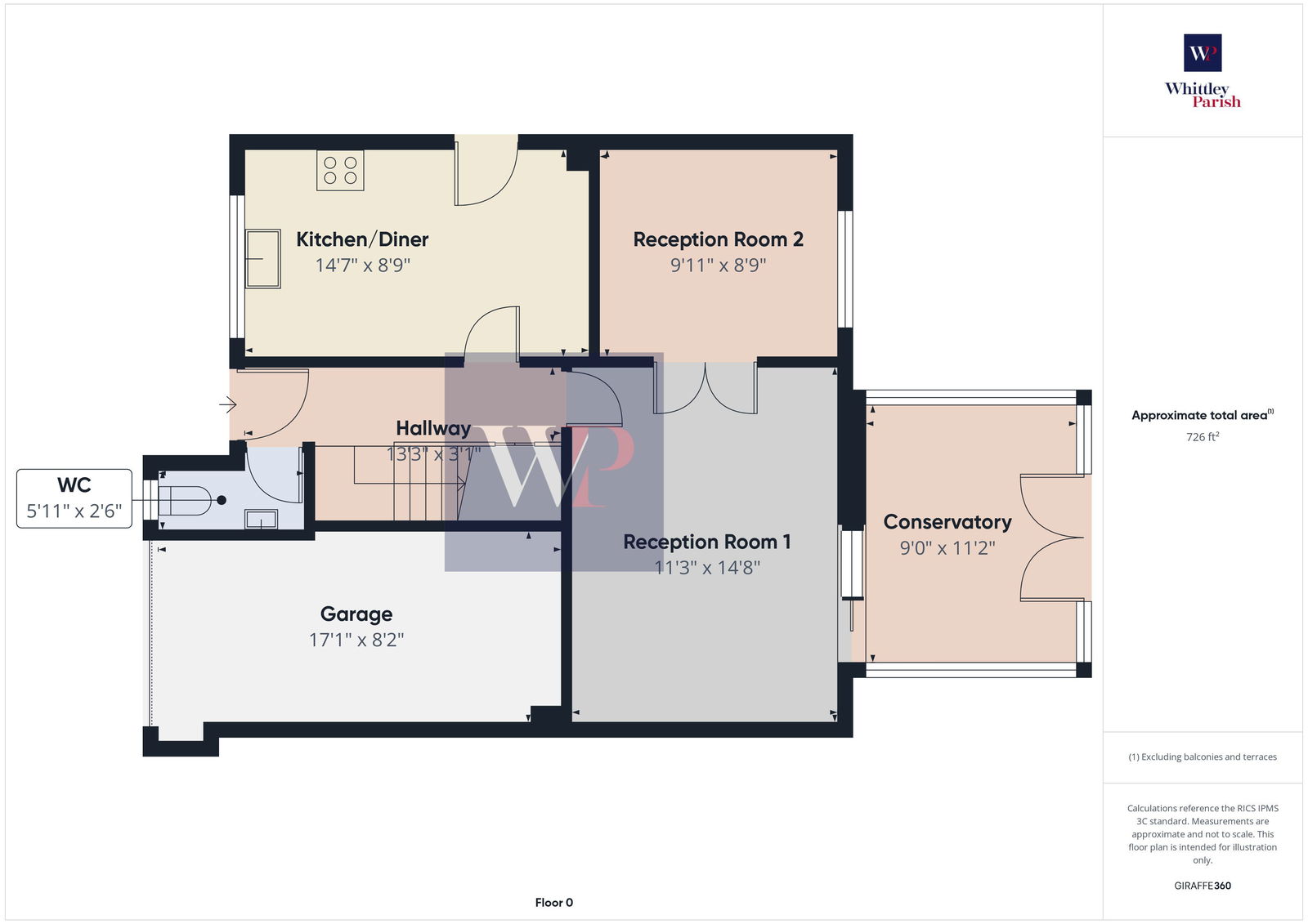 1, Burton Close, Diss floorplan