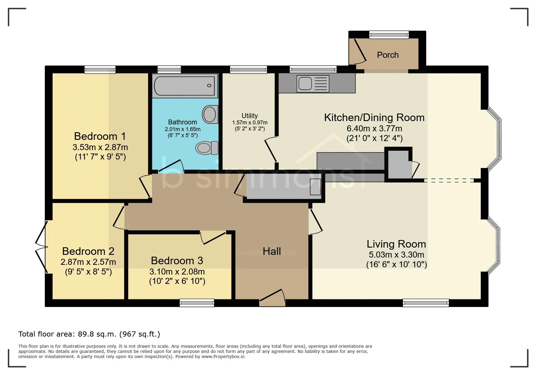 8 Orchards Way, Orchards Residential Park, Slough floorplan