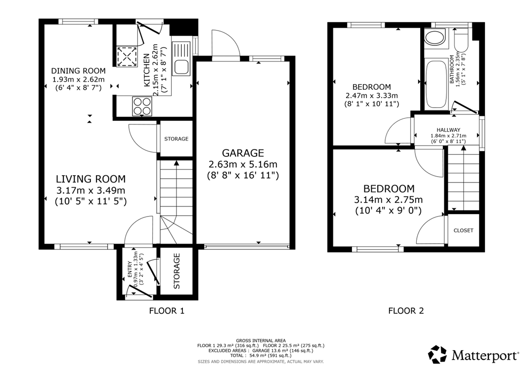 10, Inverewe Avenue, Glasgow floorplan