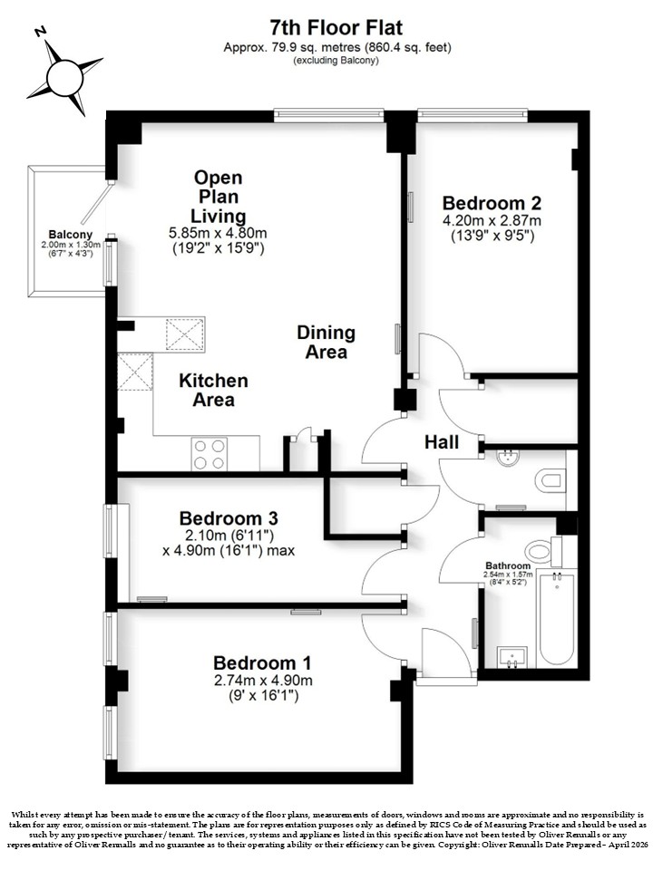 Southgate Road, London floorplan