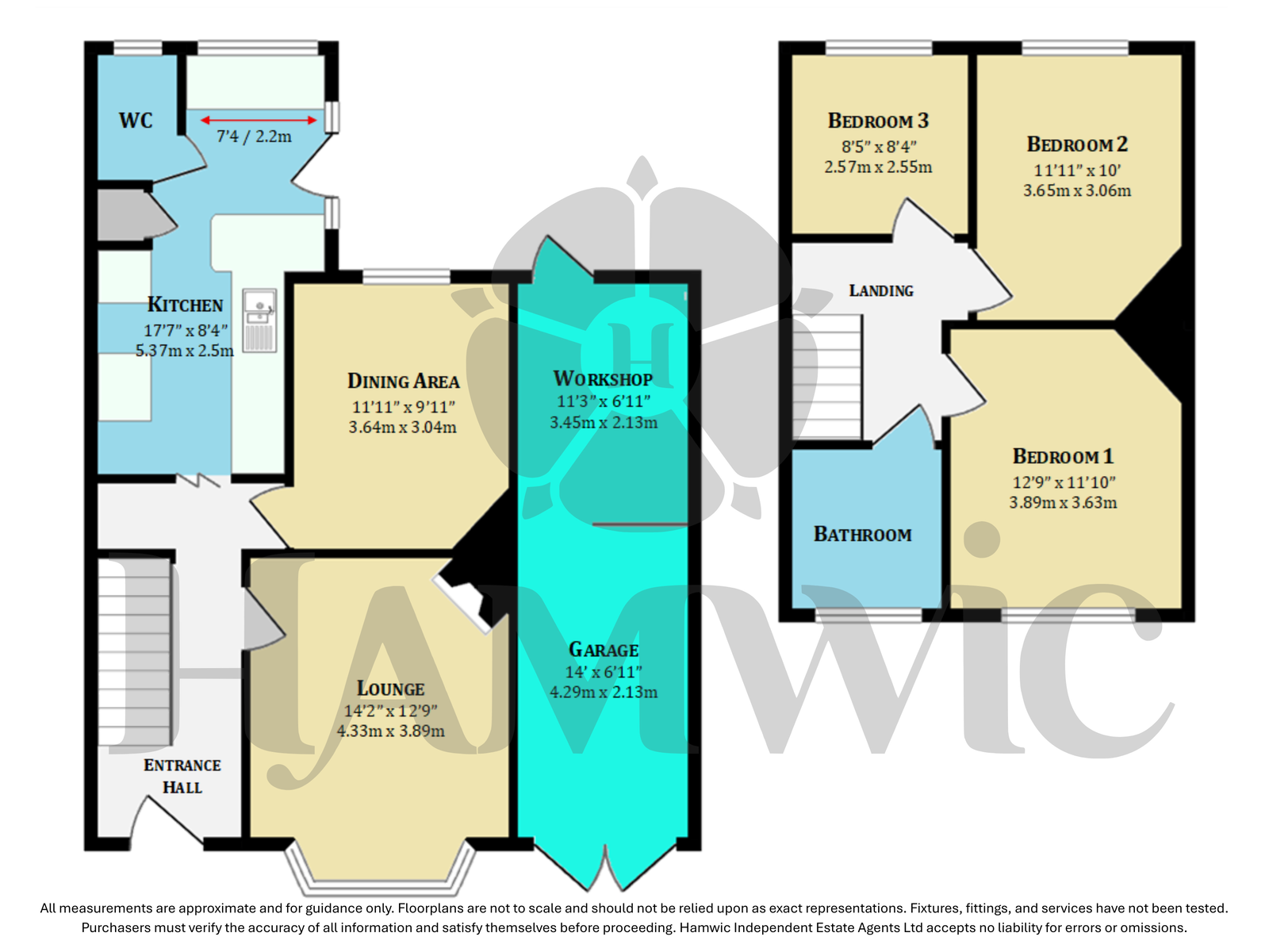 7, Westfield Road, Southampton floorplan