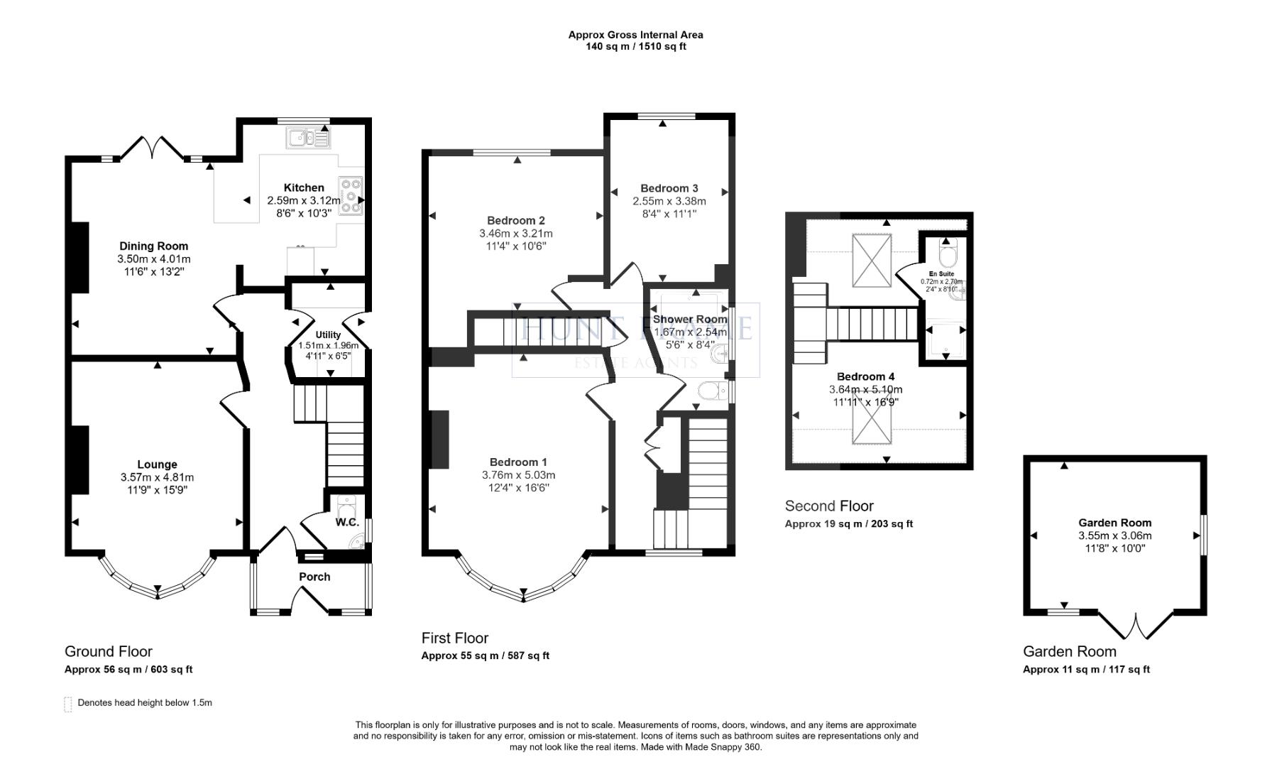 30, Hunloke Avenue, Eastbourne floorplan