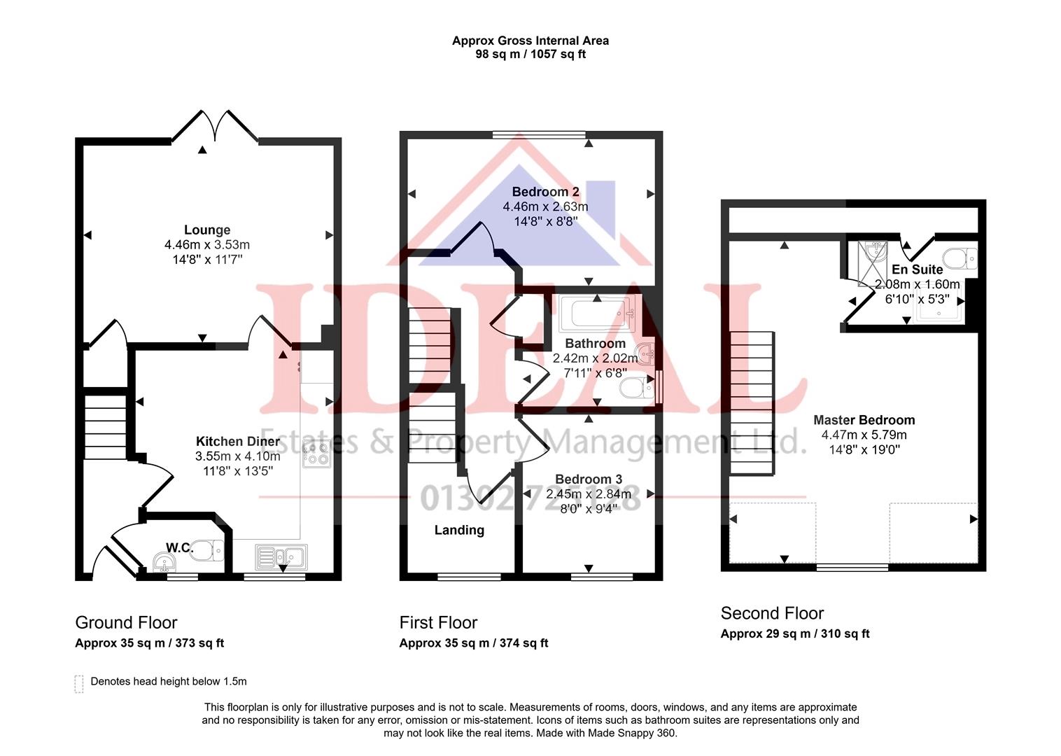 11, Colliery Road, Doncaster floorplan