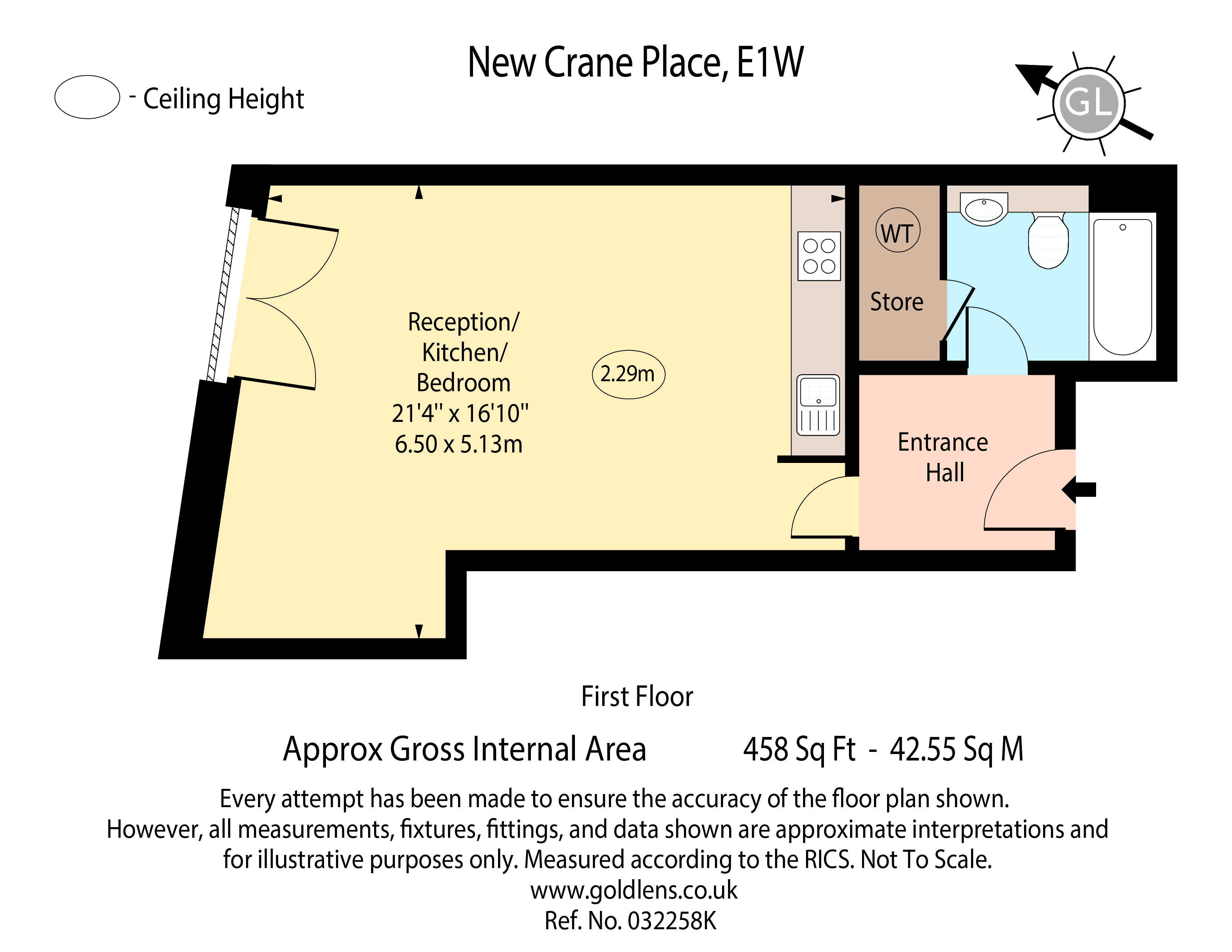 8 New Crane Place, London floorplan