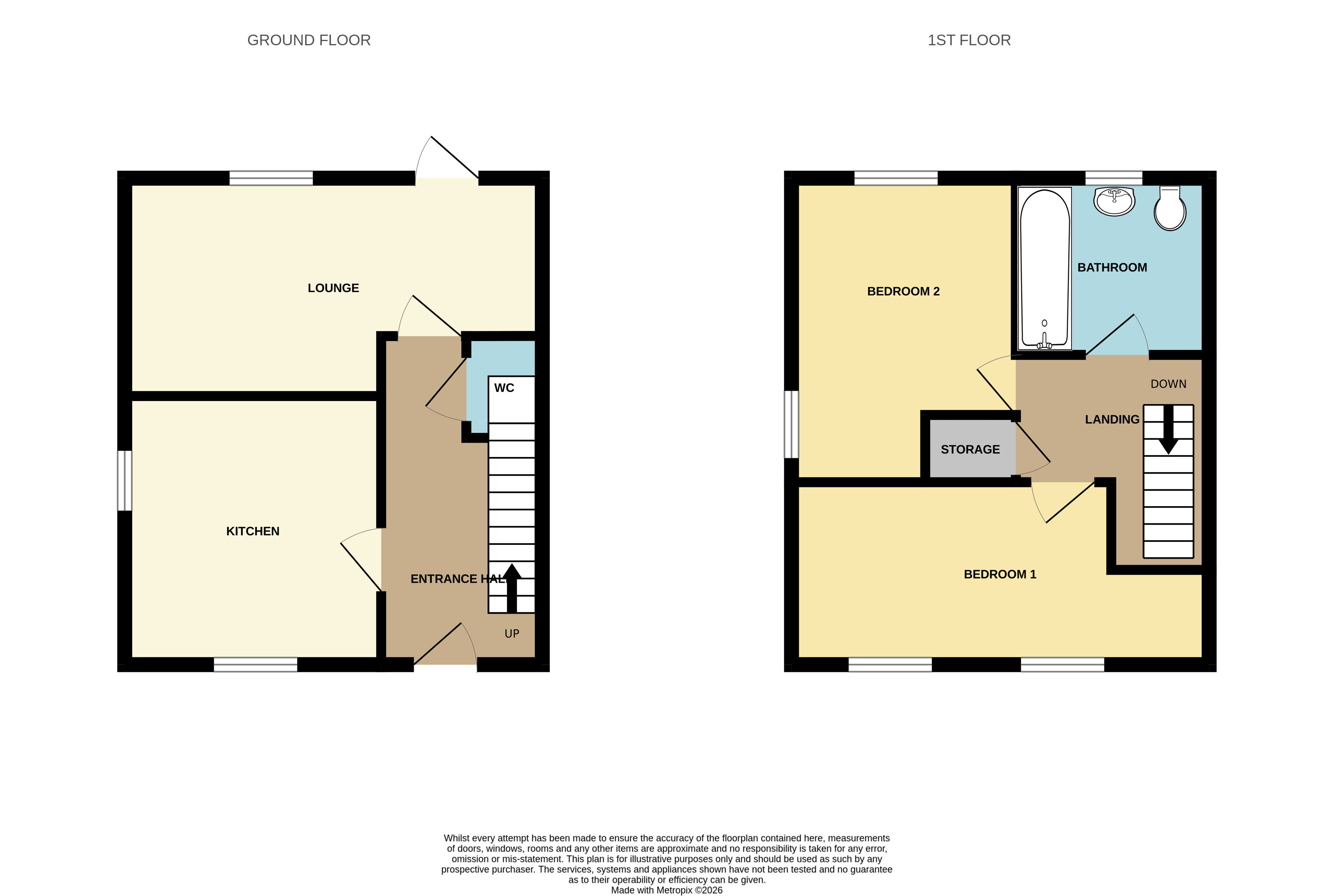 14, Home Close, Swavesey, Cambridge floorplan