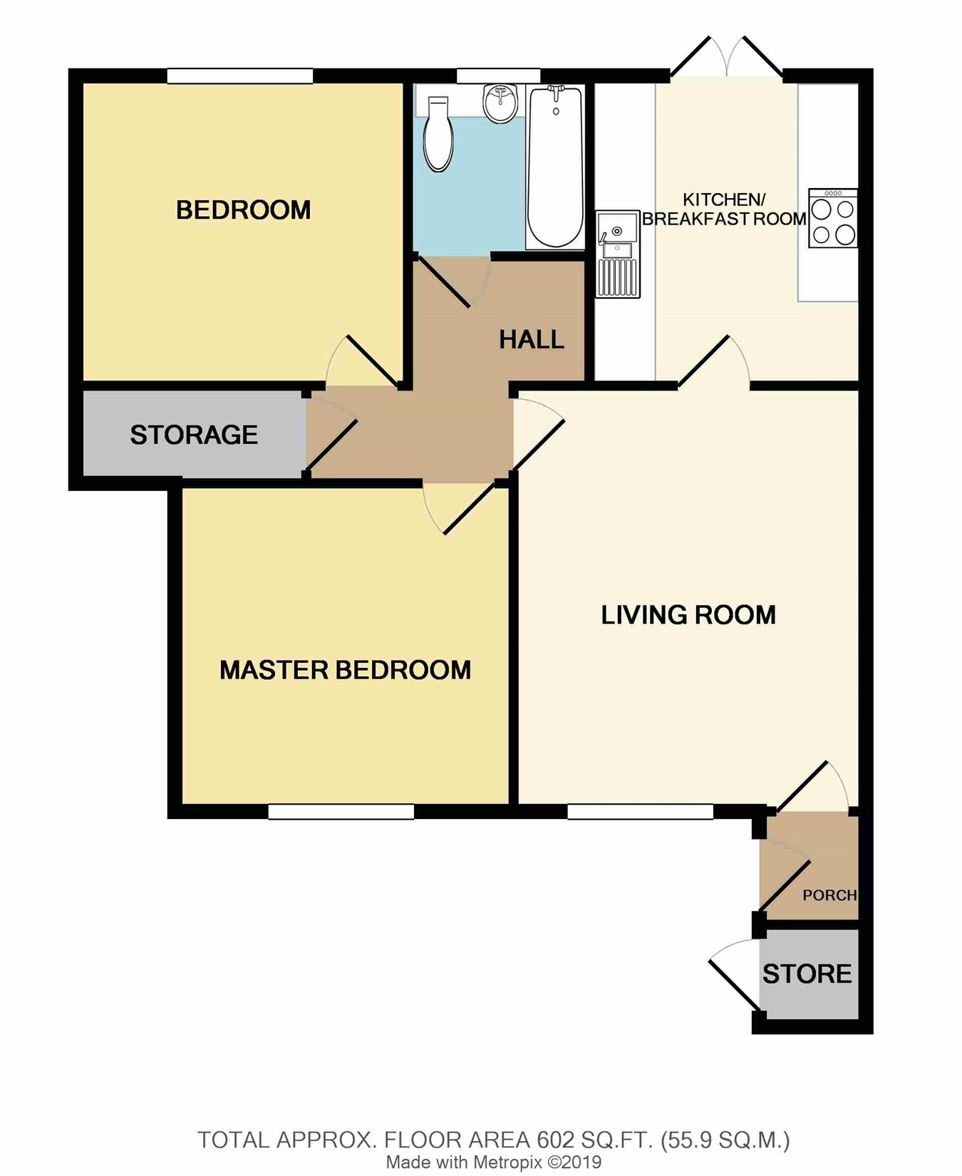 2 Bedrooms Maisonette for sale in Milton Close, Rayleigh SS6