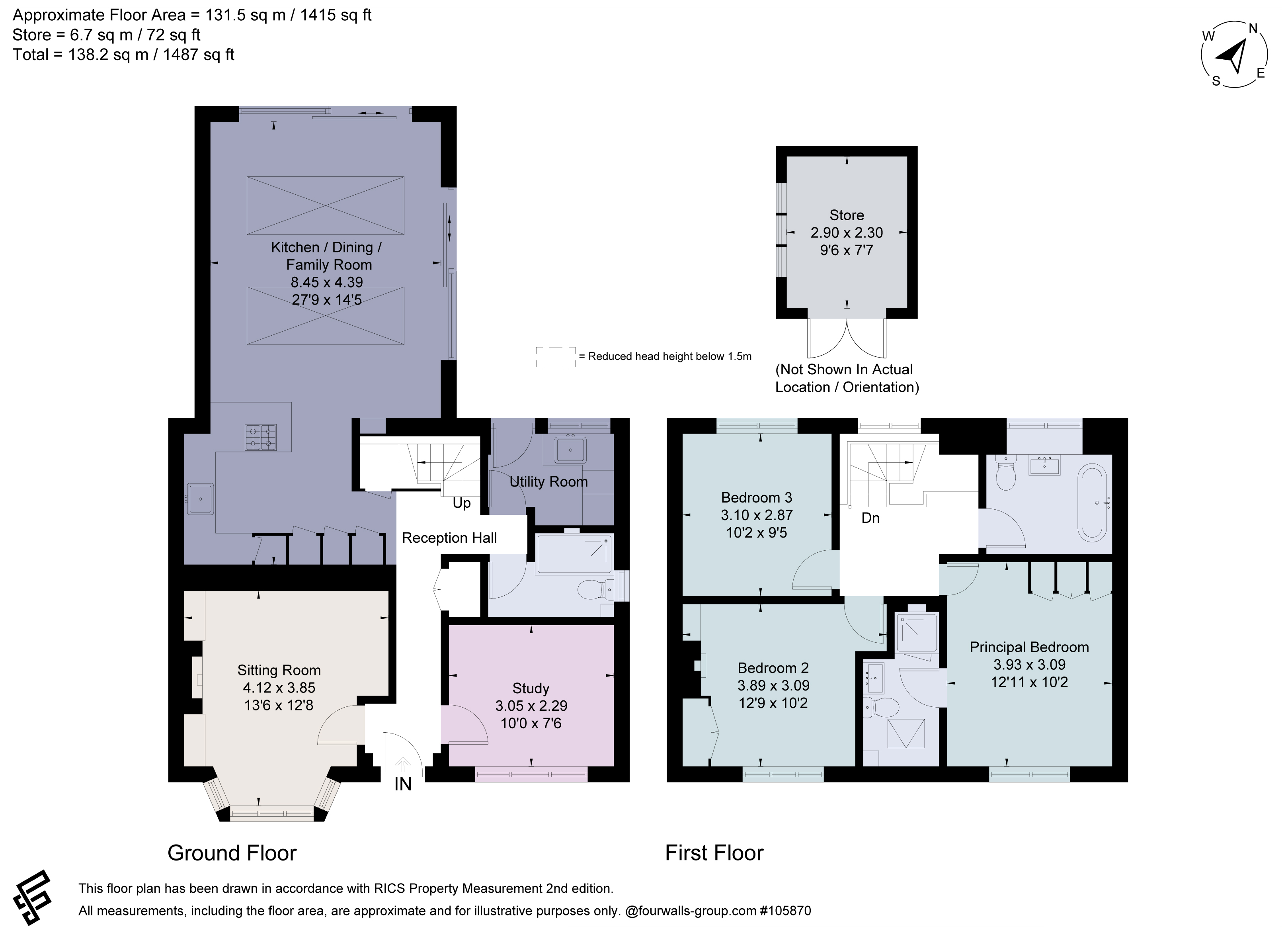 4 Hill View,, Village Lane, Slough floorplan
