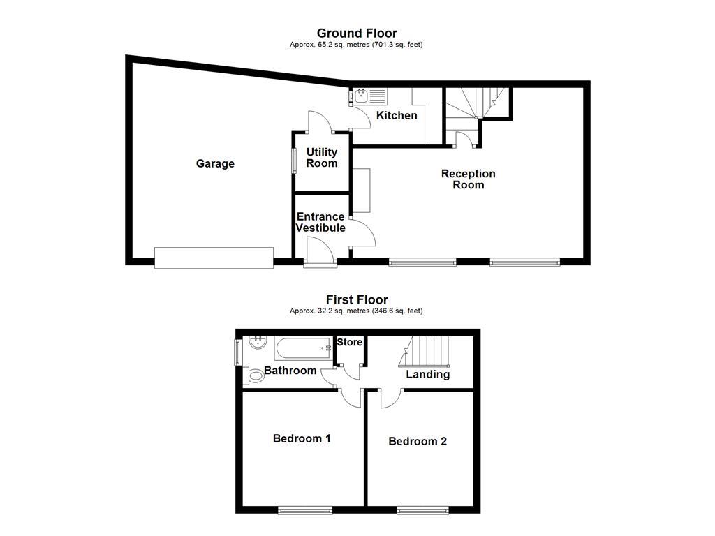 128, Haywood Road, Accrington floorplan