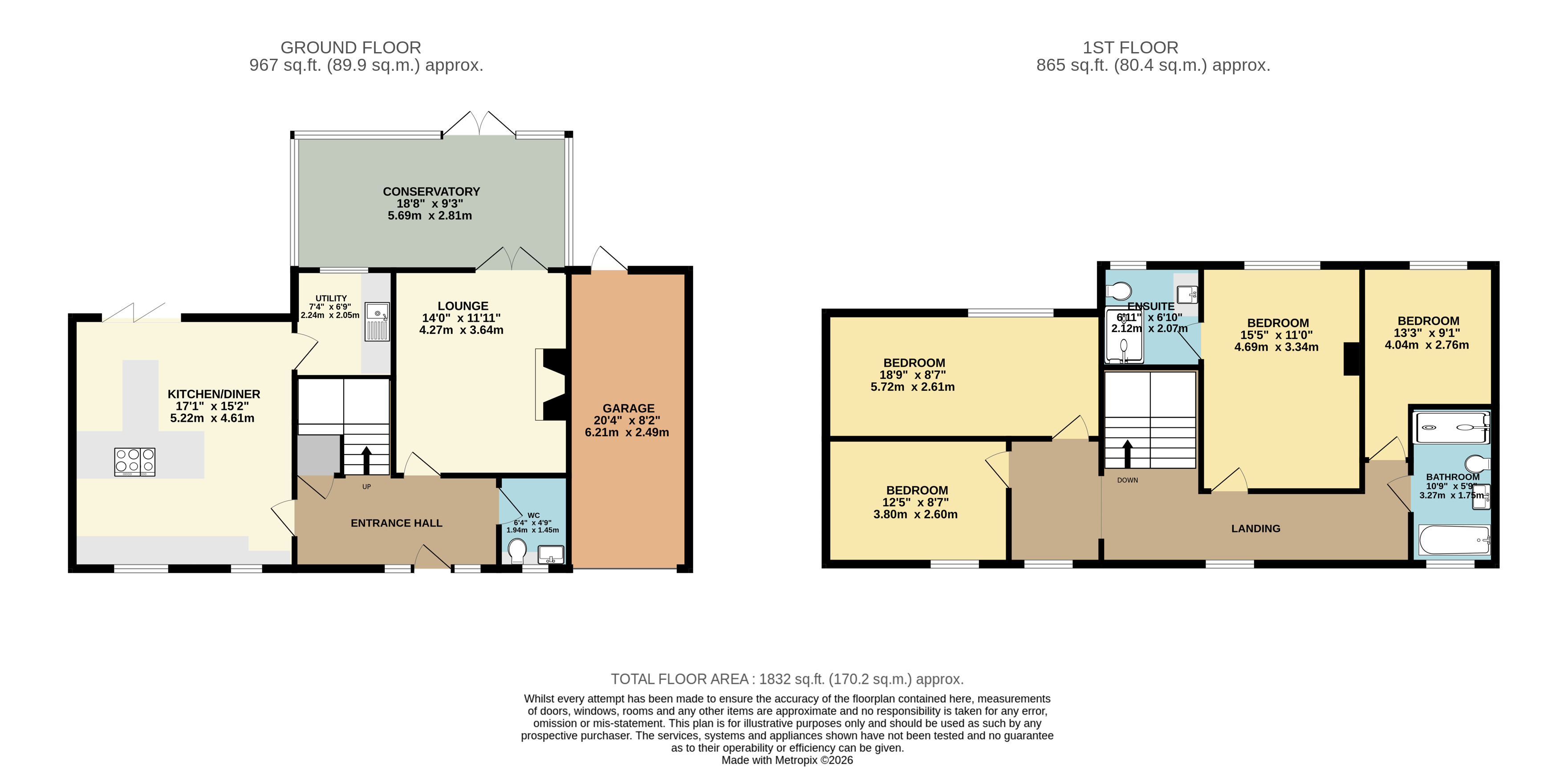 Brocket Court, York floorplan