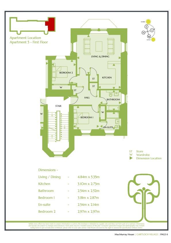 MacMurray House, Flat 5, Gartloch Way, Gartcosh floorplan