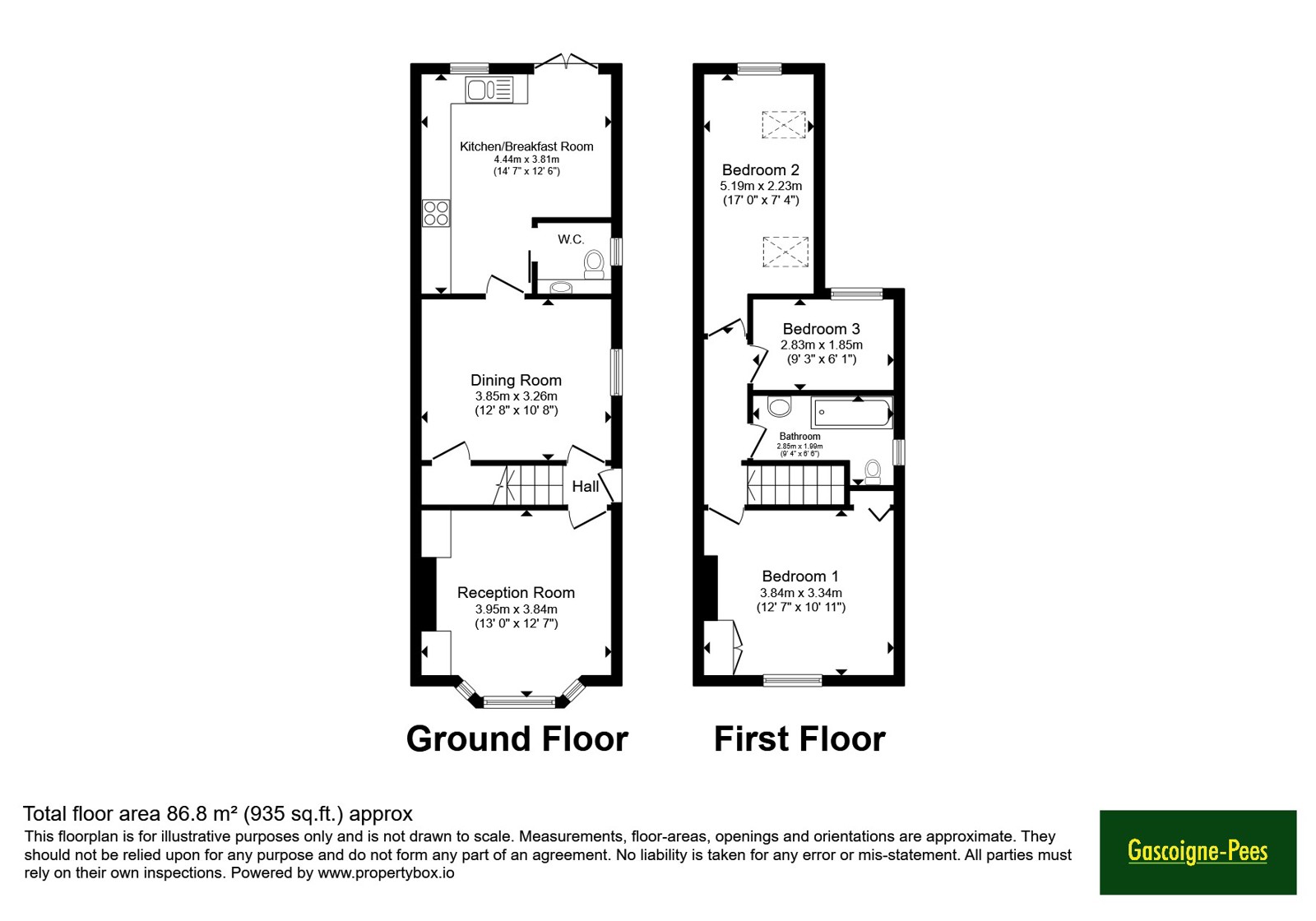 3, Jubilee Villas, Esher floorplan