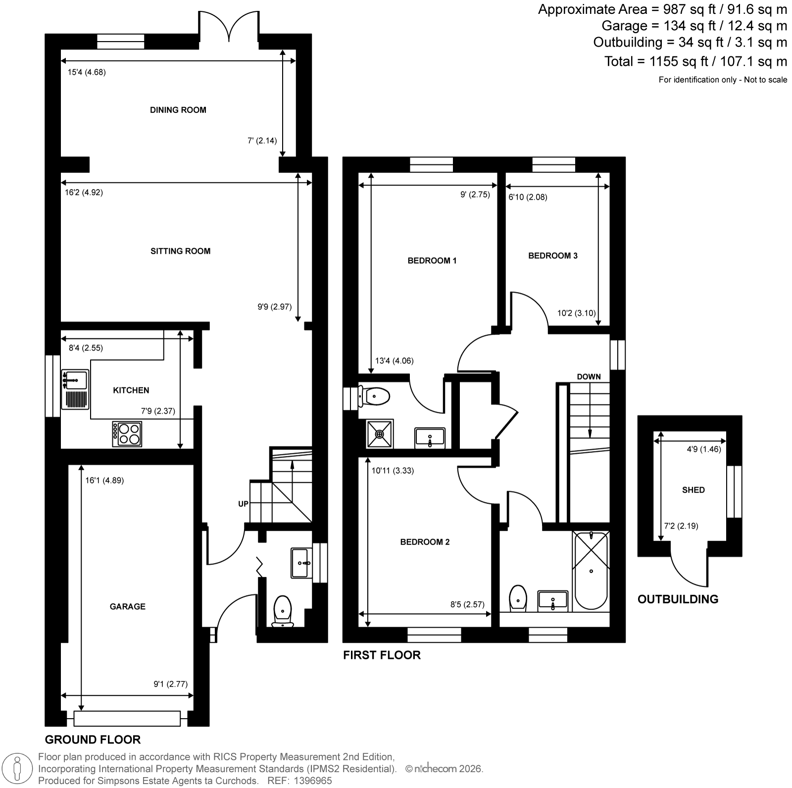 Sambucus, 110, Sandy Lane, Surrey floorplan