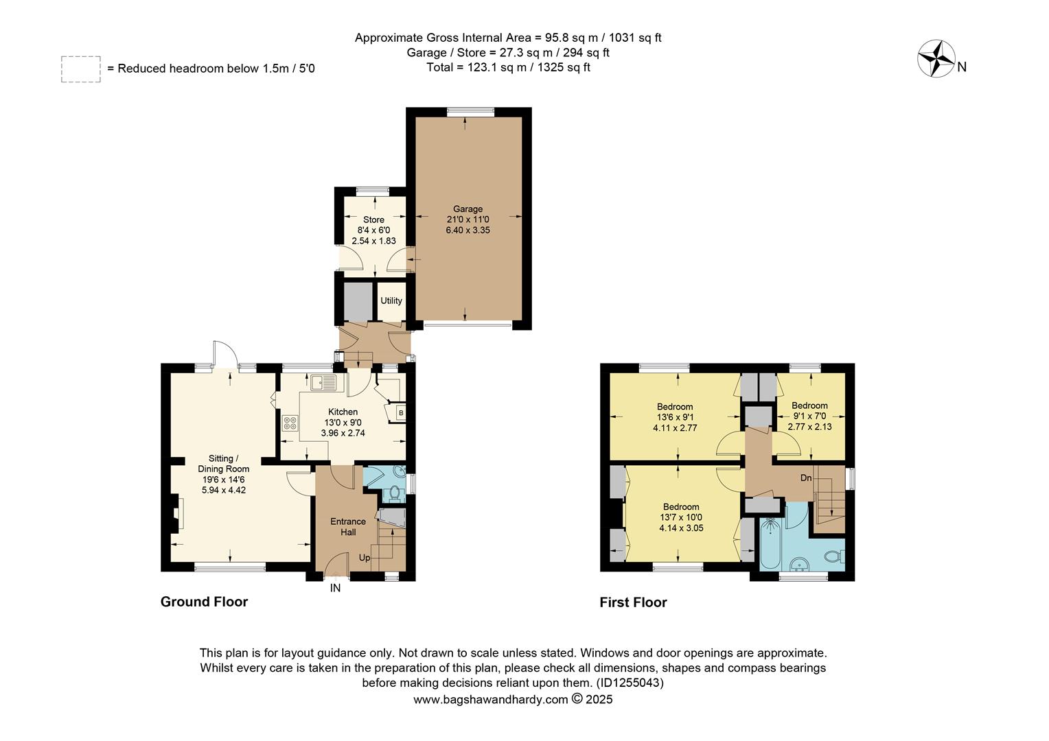 4, Central Way, Oxted floorplan