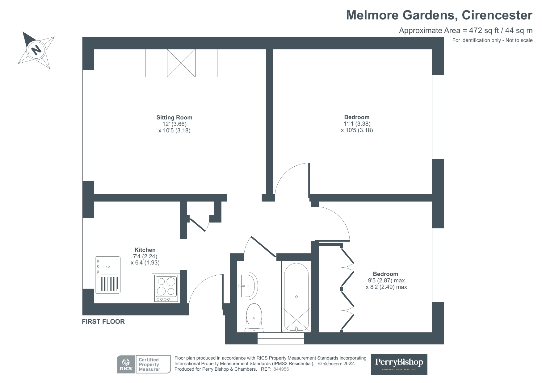 Melmore Gardens, Cirencester GL7, 2 bedroom flat for sale 61430147