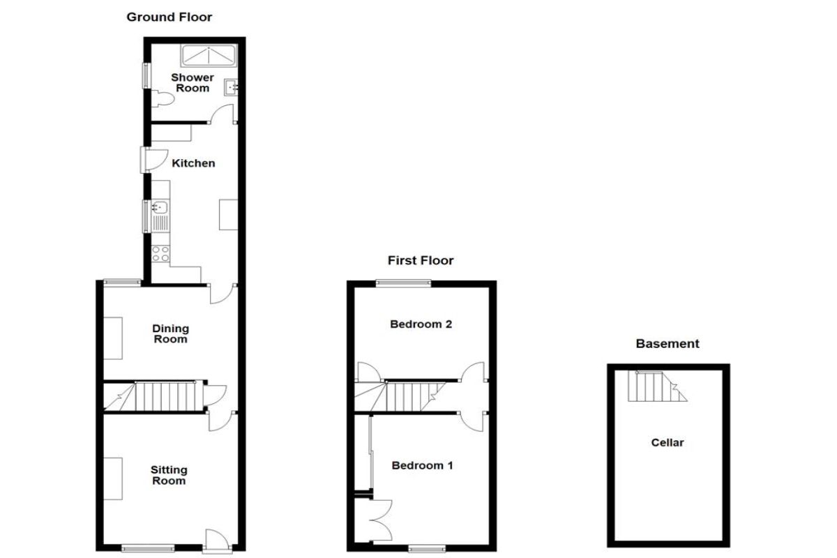 2 Bedrooms Terraced house for sale in Newbiggen Street, Thaxted, Dunmow CM6