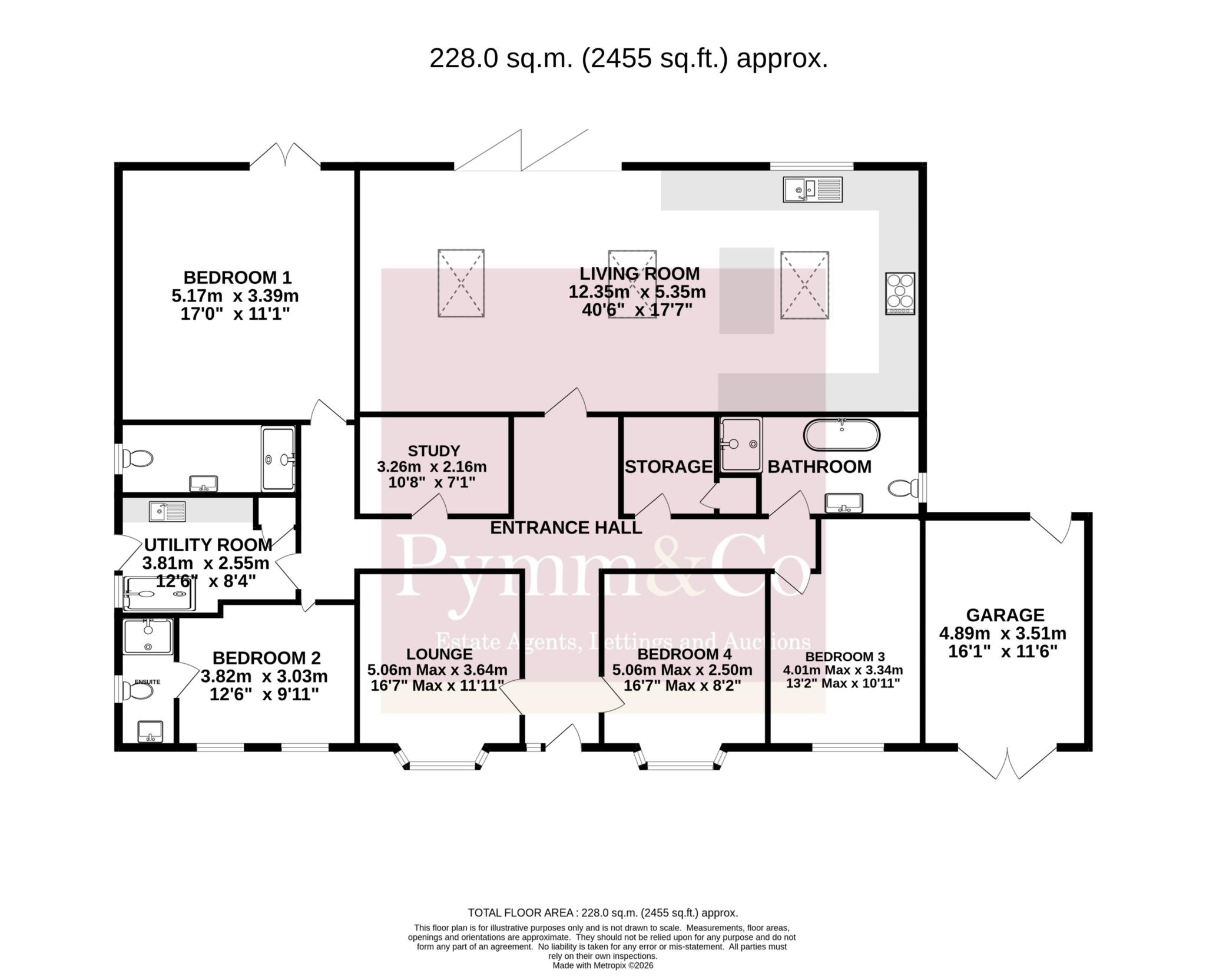 18, Twyford Lane, Dereham floorplan