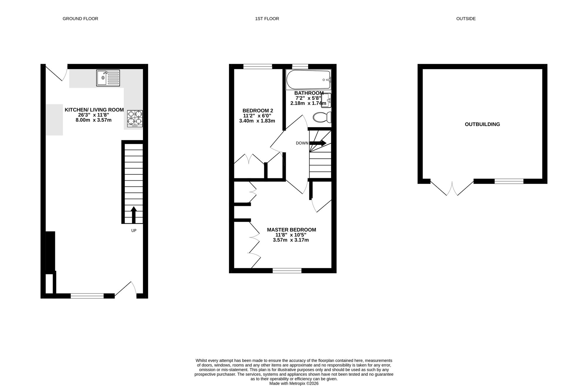 122 High Street, Redhill floorplan