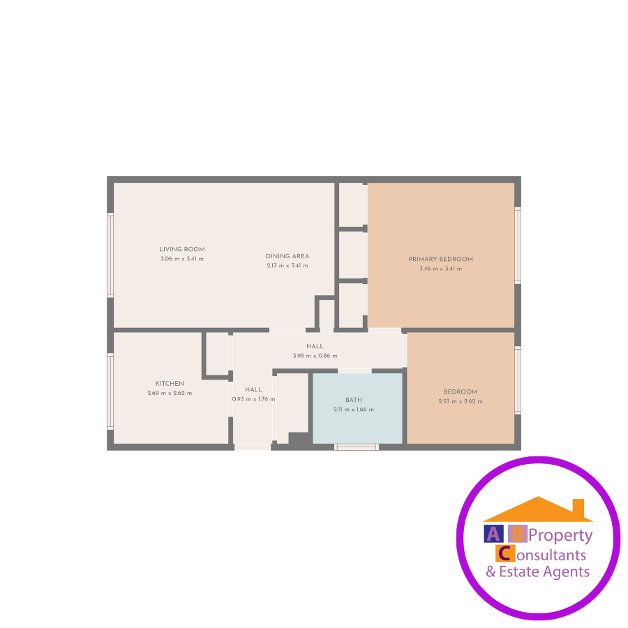 36 Newtongrange Avenue, Glasgow floorplan