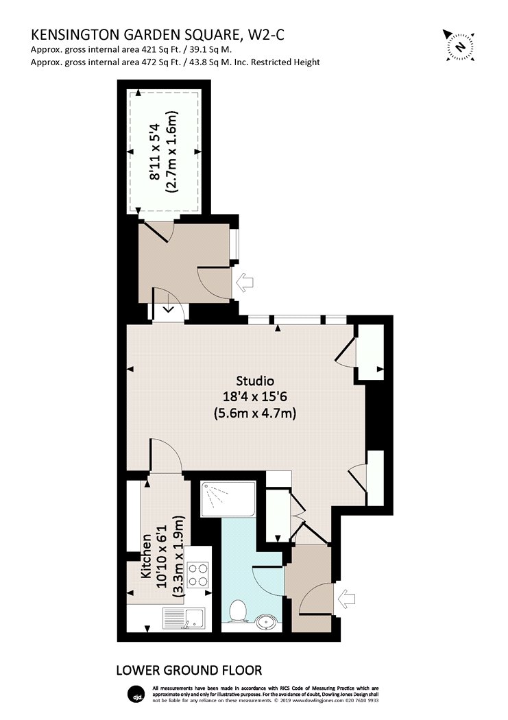 0 Bedrooms Studio for sale in Kensington Gardens Square, London W2