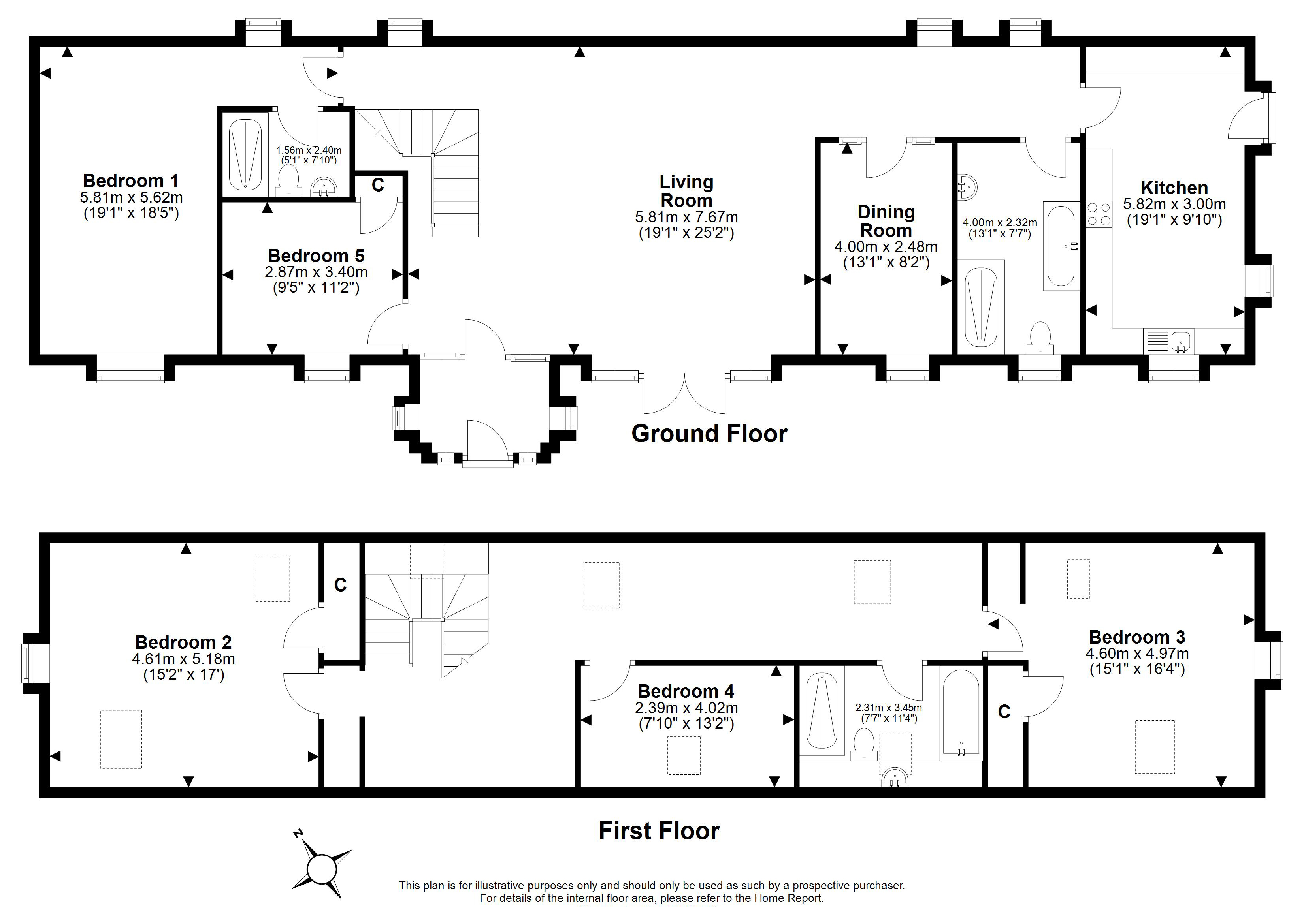Mill Cottage, 3 Glencorse Mains Steading, Penicuik floorplan