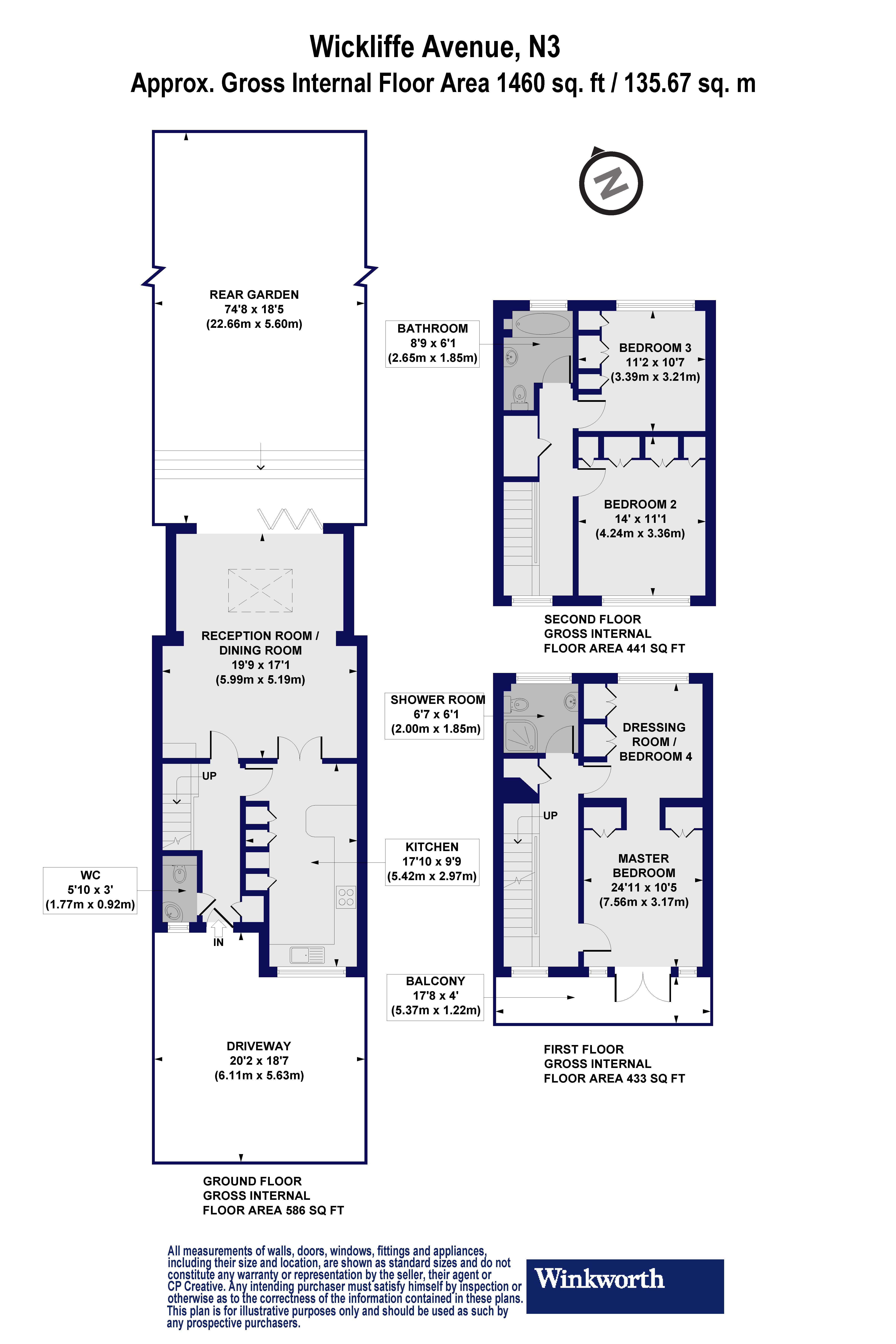 4 Bedrooms End terrace house for sale in Wickliffe Avenue, Finchley, London N3