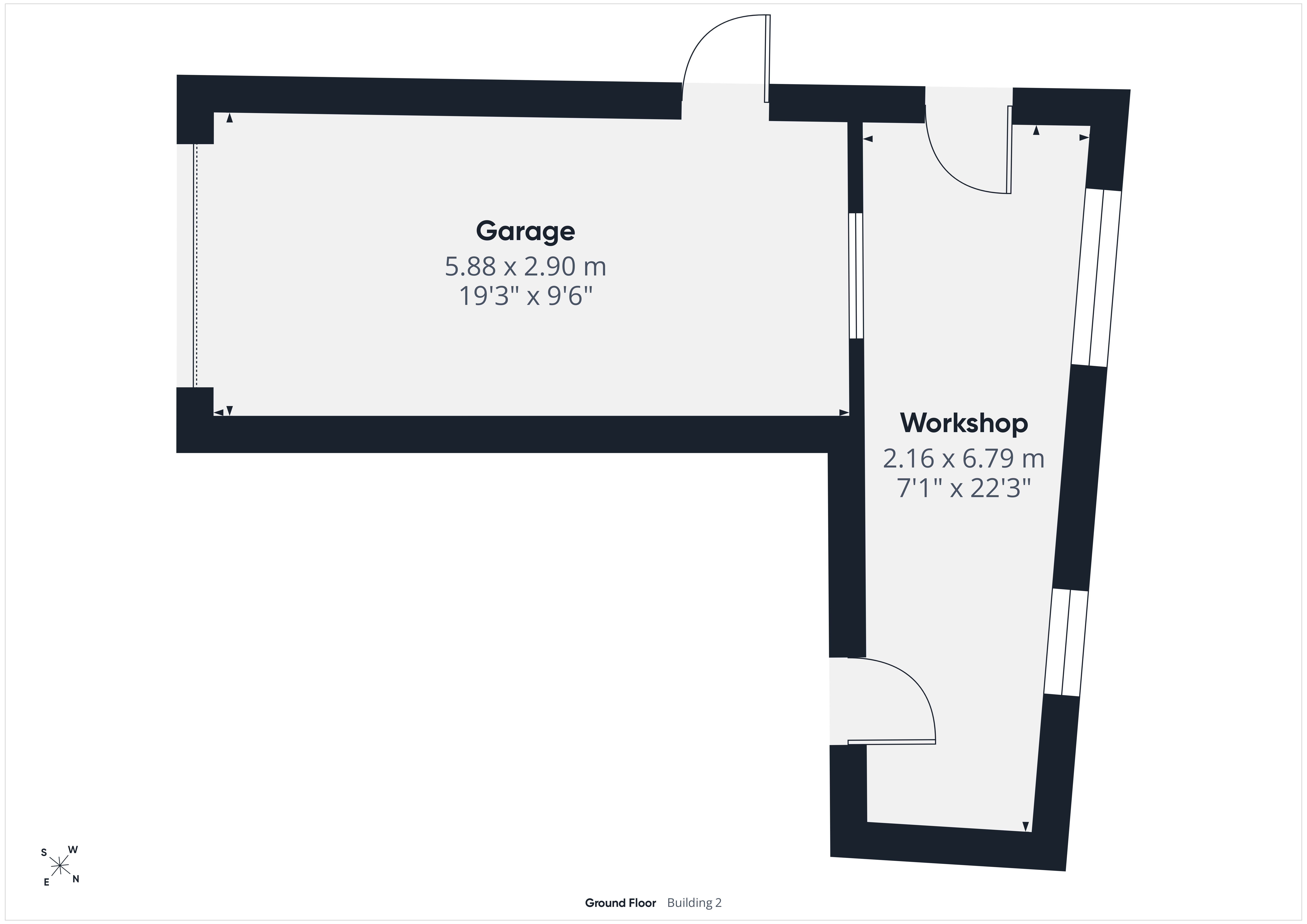 Tretire Cottage,, Tretire, Hereford floorplan