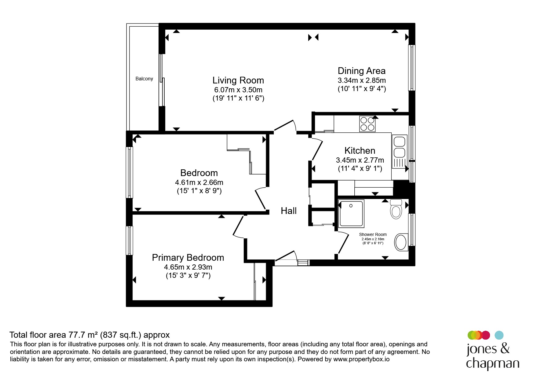 4, Talbot Court, Prenton floorplan
