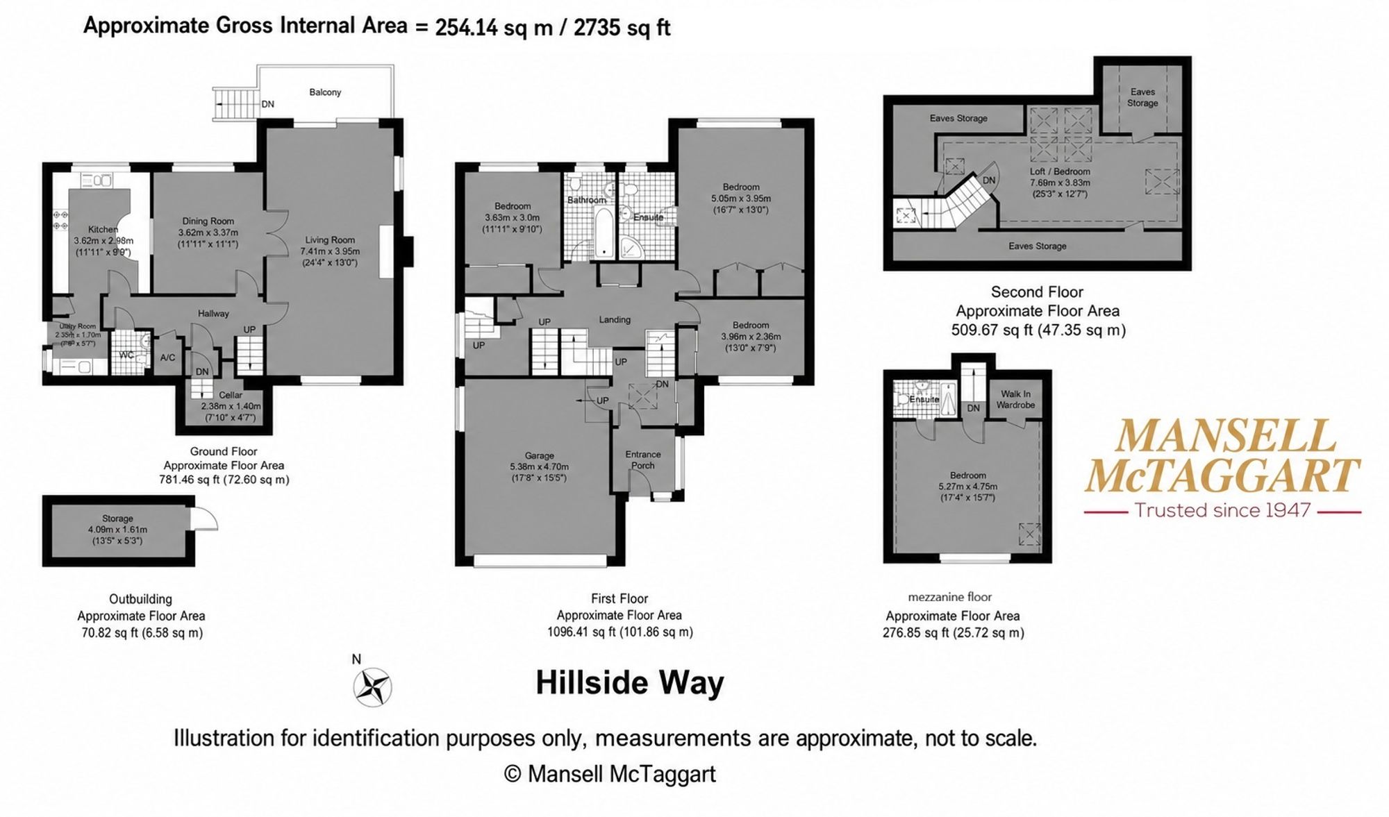 17 Hillside Way, Brighton floorplan
