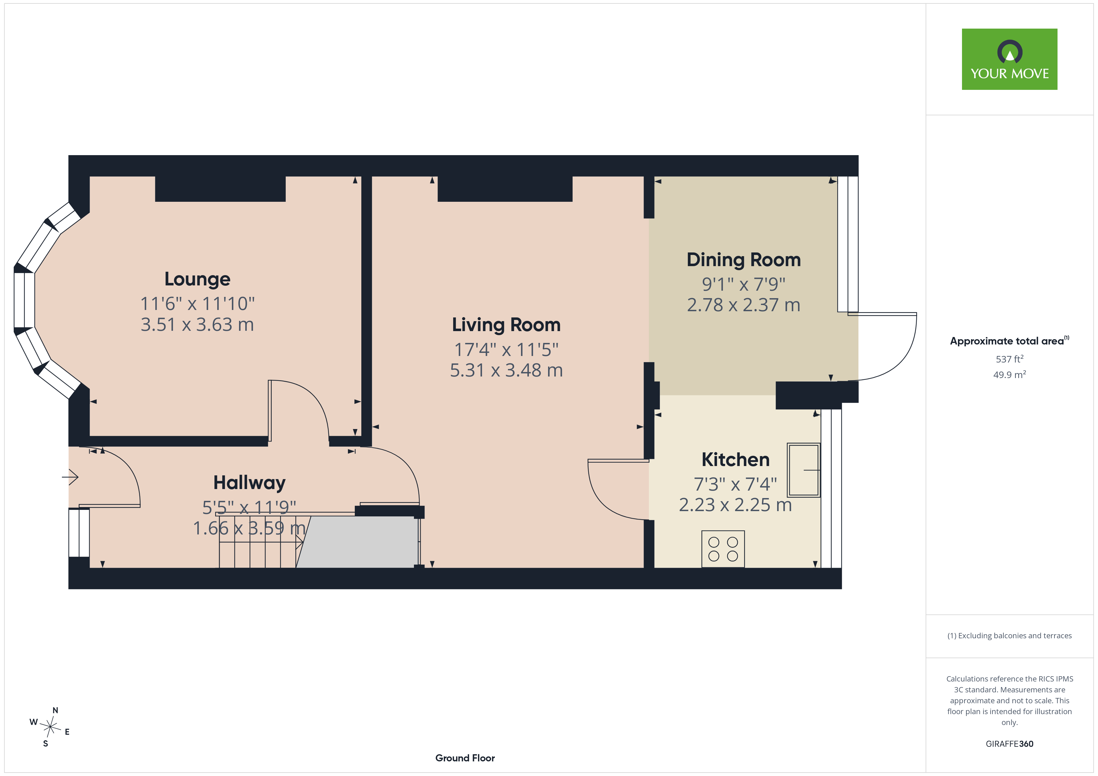 105, Park Lane, Hornchurch floorplan