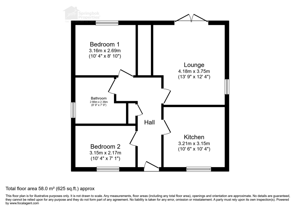 Egstow Street, Clay Cross floorplan