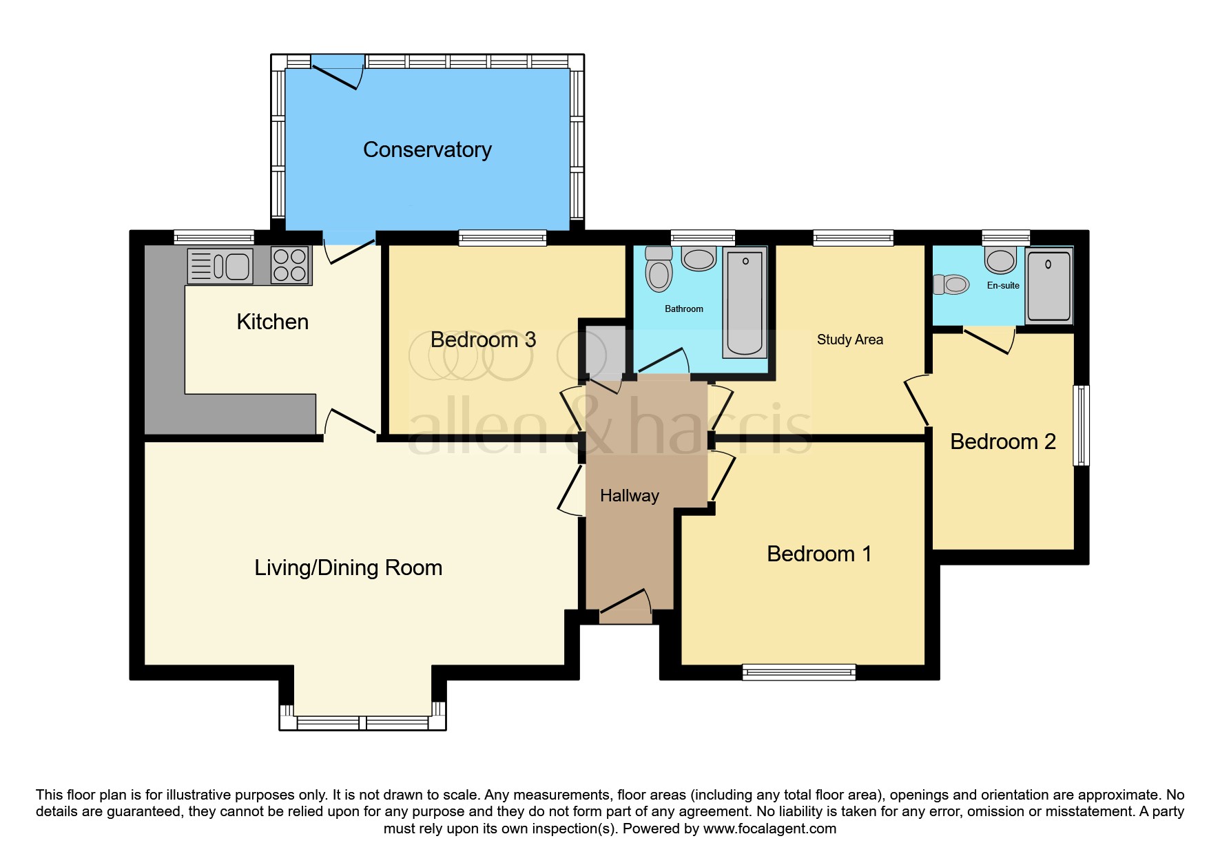 1, Oak Close, Pontyclun floorplan