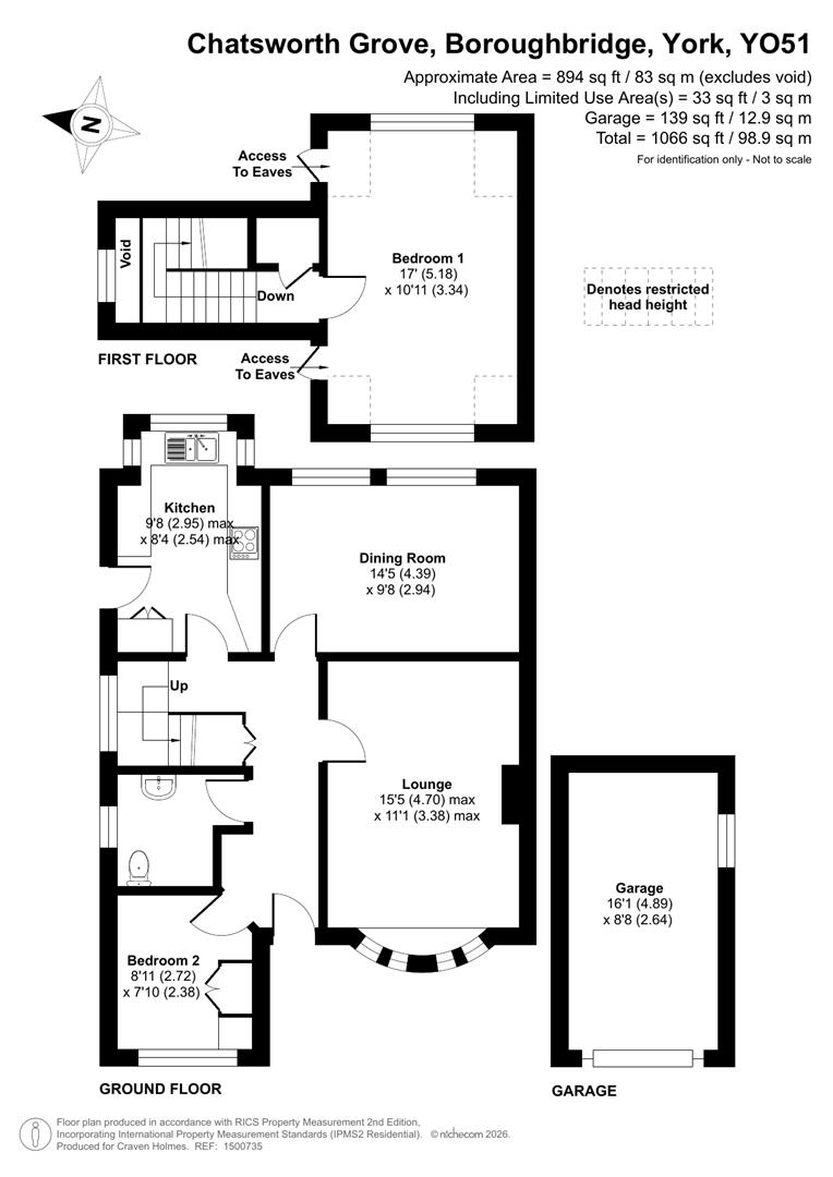 24, Chatsworth Grove, Boroughbridge, York floorplan