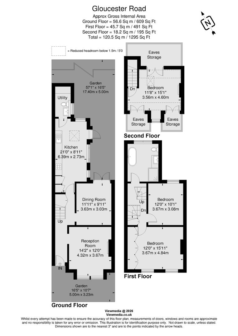 Gloucester Road, Richmond floorplan