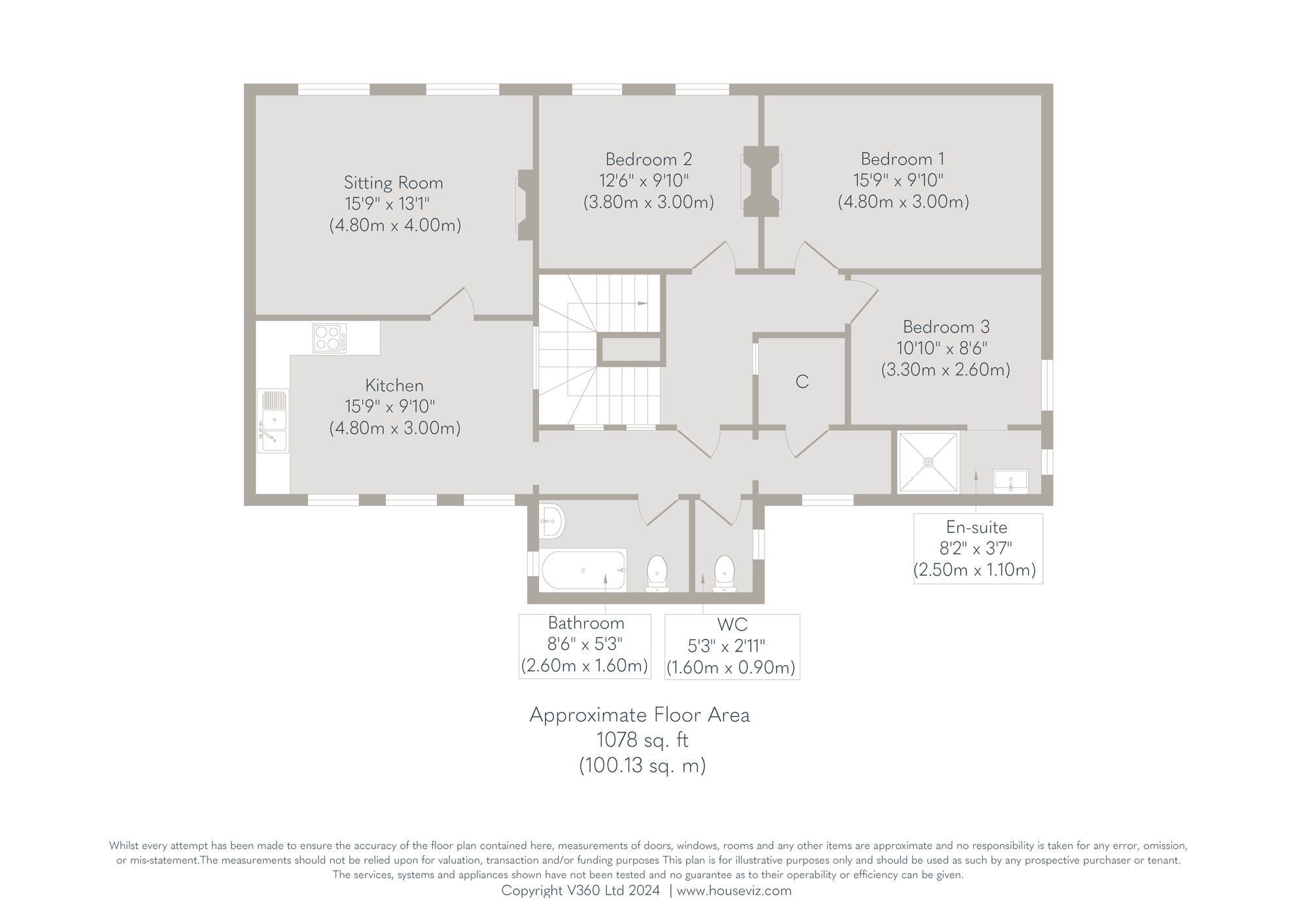 9 Marine Court Clarence Road, Hunstanton floorplan