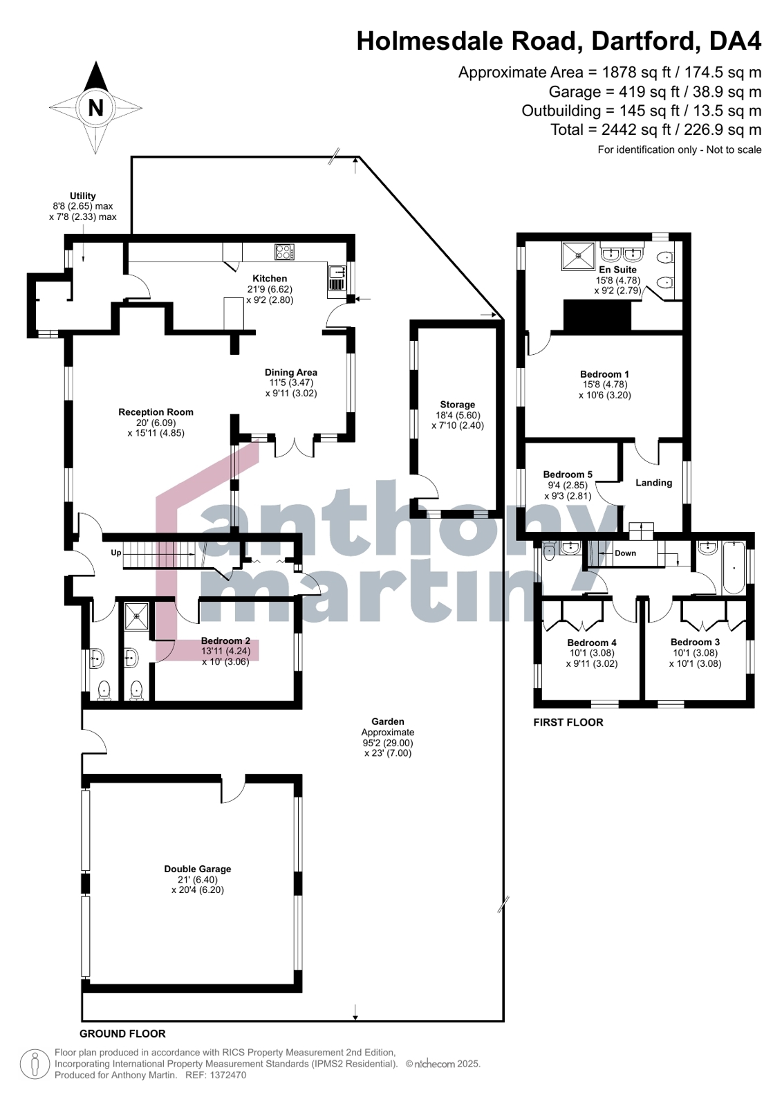 Paddock Cottage,, Holmesdale Road, Dartford floorplan